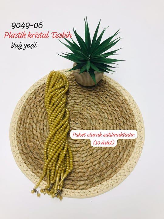9049 Kristal Plastik 99 Tesbih