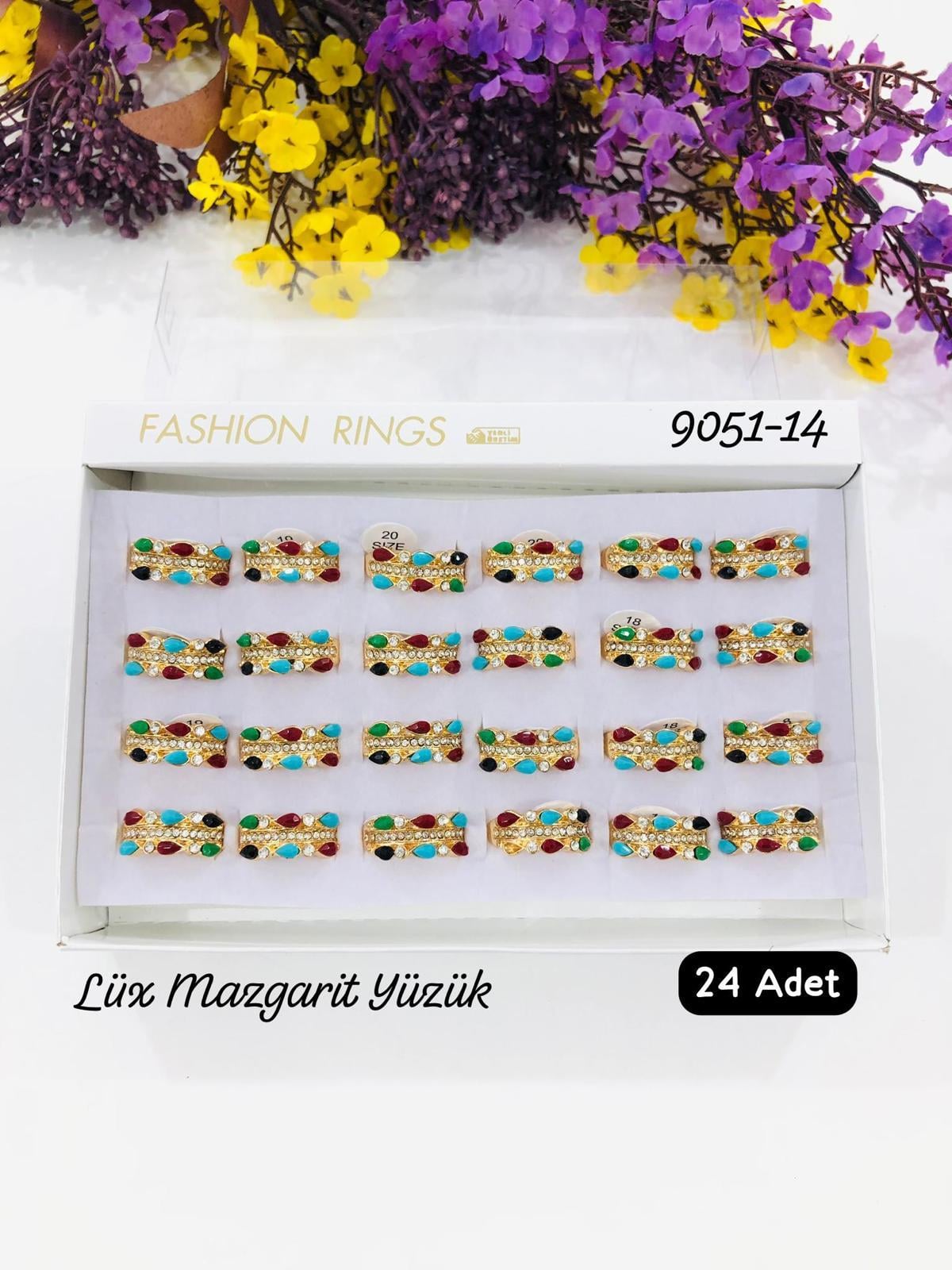9051 Lüx Mazgarit Yüzük