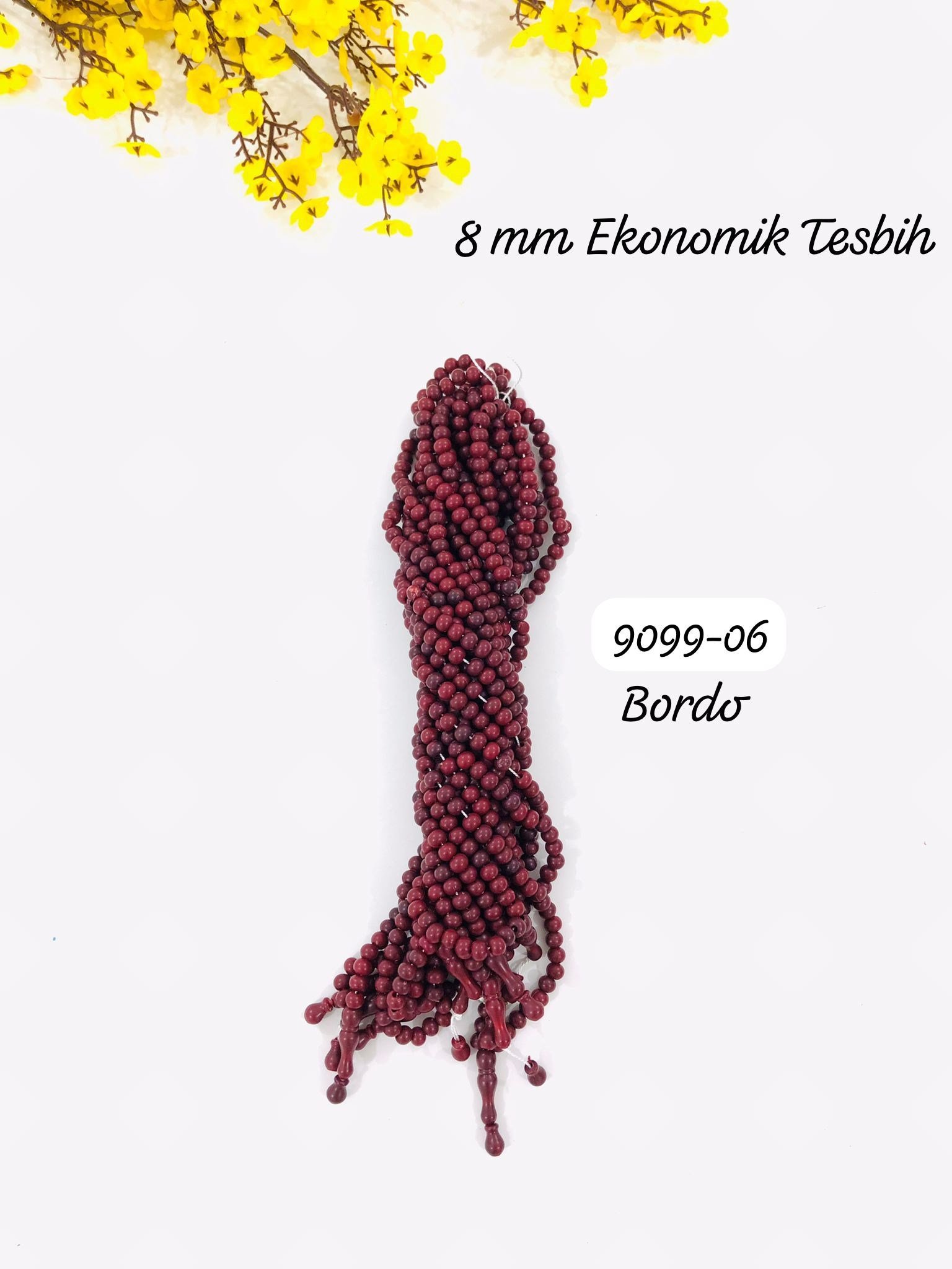 9099 8 mm Ekonımik Tesbih