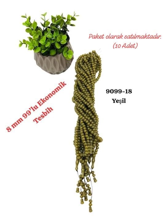 9099 8 mm Ekonımik Tesbih