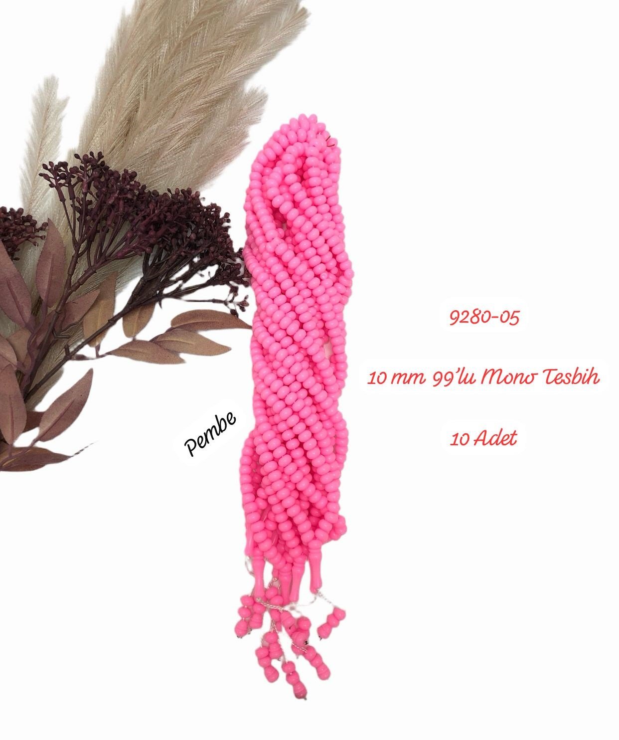 9280 10mm 99'lu Mono Tesbih