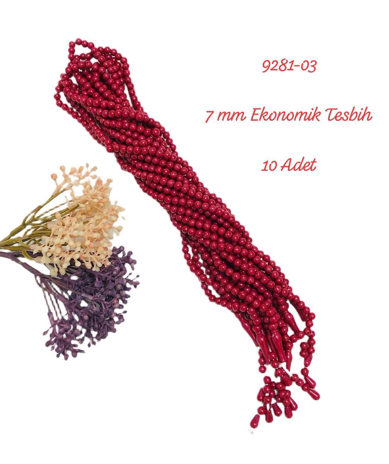 9281 7 mm Ekonomik Tesbih