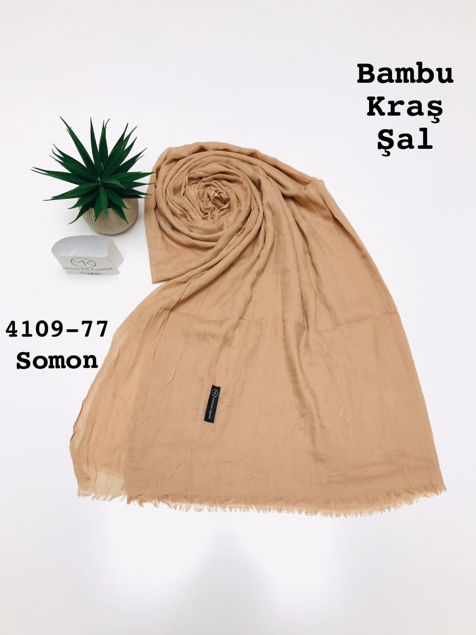 4109 Moda Kaşmir Bambu Kraş Şal
