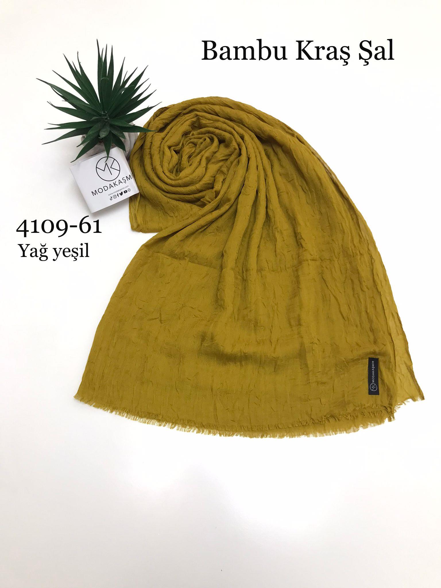 4109 Moda Kaşmir Bambu Kraş Şal