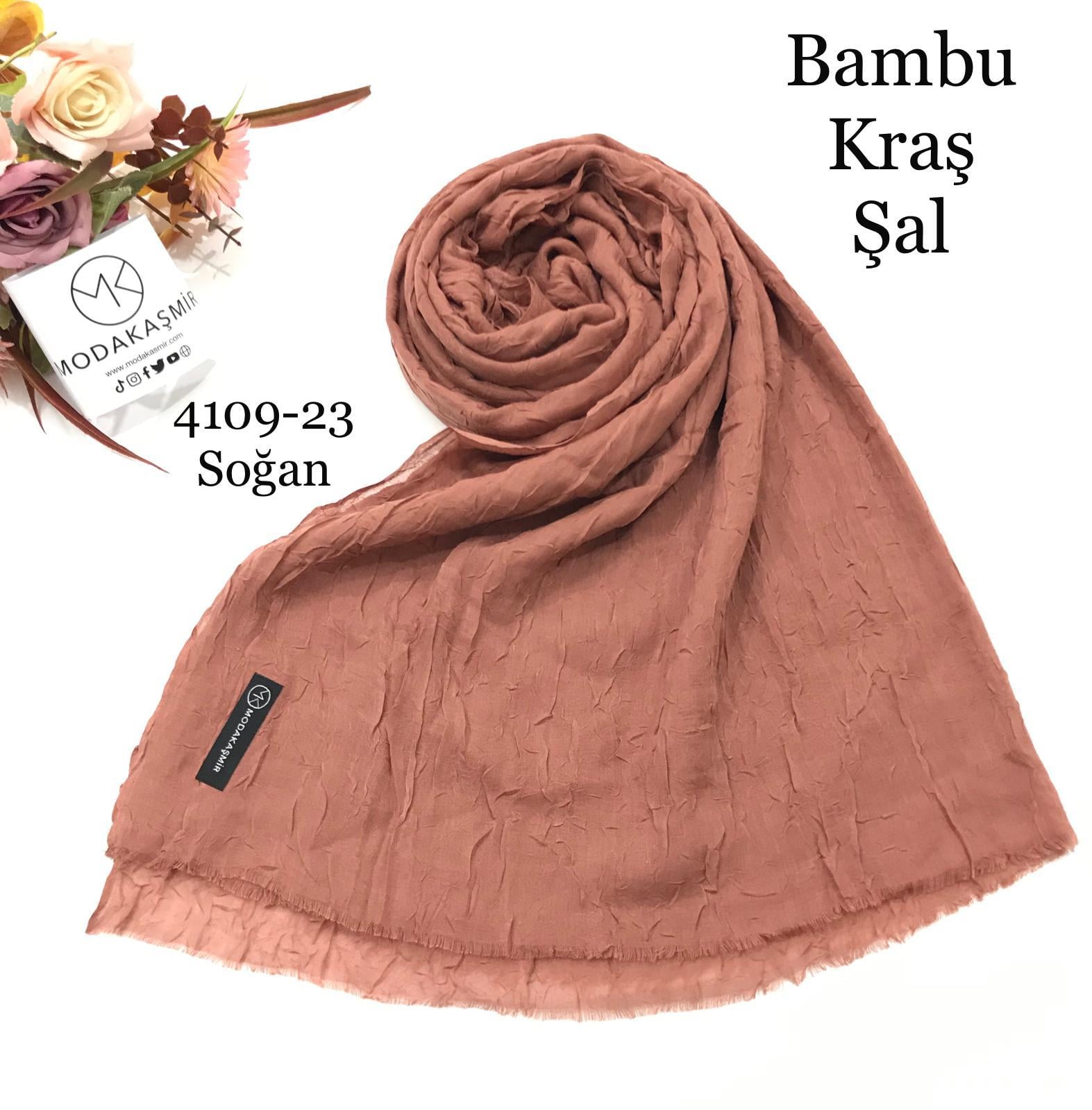4109 Moda Kaşmir Bambu Kraş Şal
