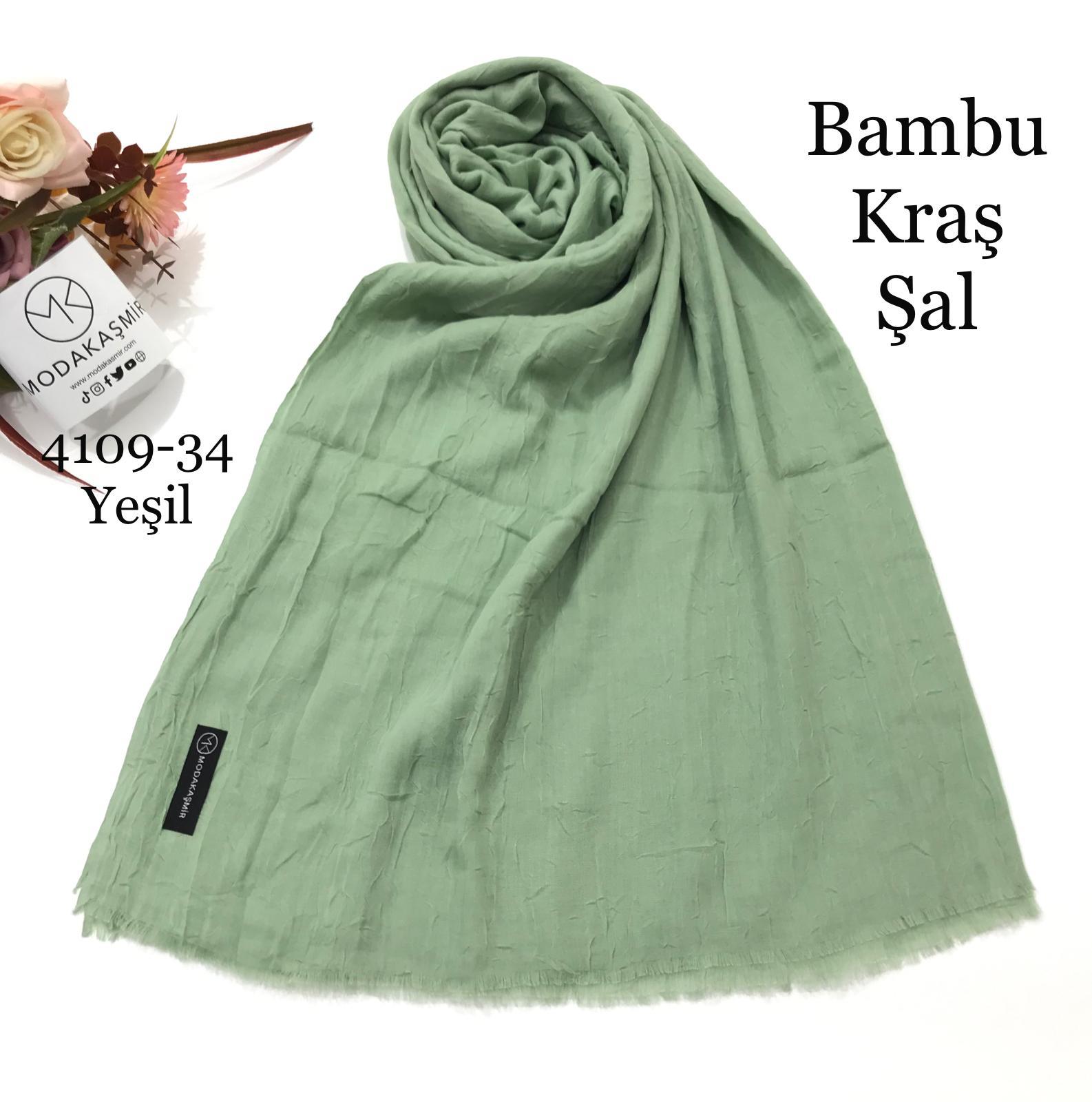 4109 Moda Kaşmir Bambu Kraş Şal