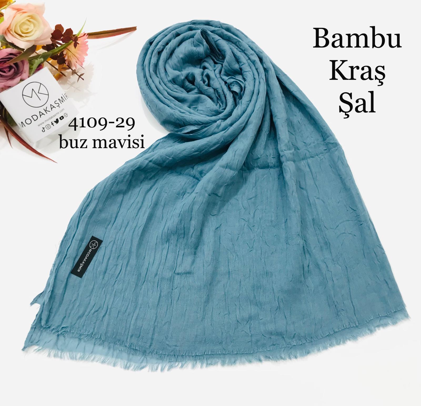 4109 Moda Kaşmir Bambu Kraş Şal
