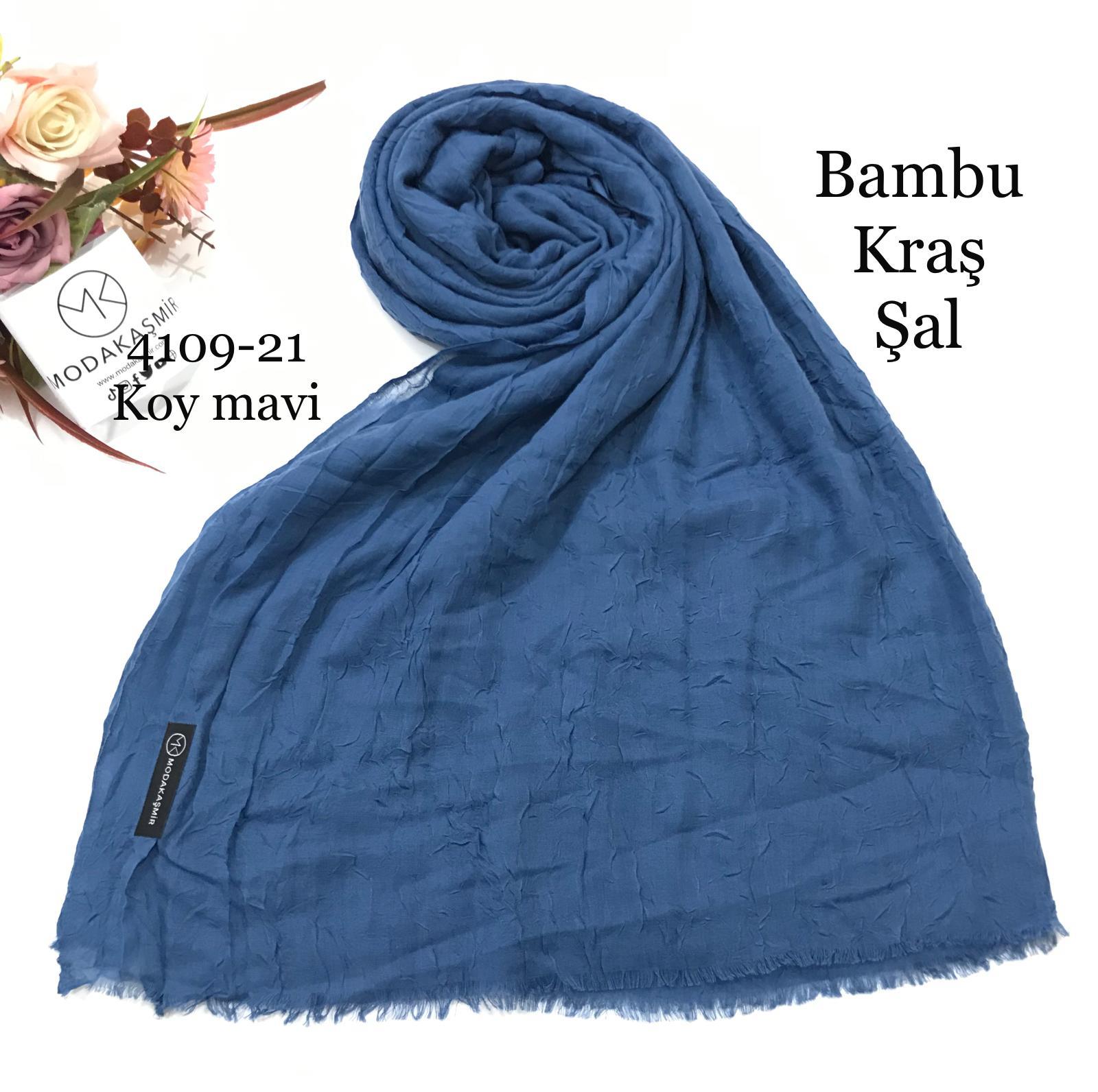 4109 Moda Kaşmir Bambu Kraş Şal
