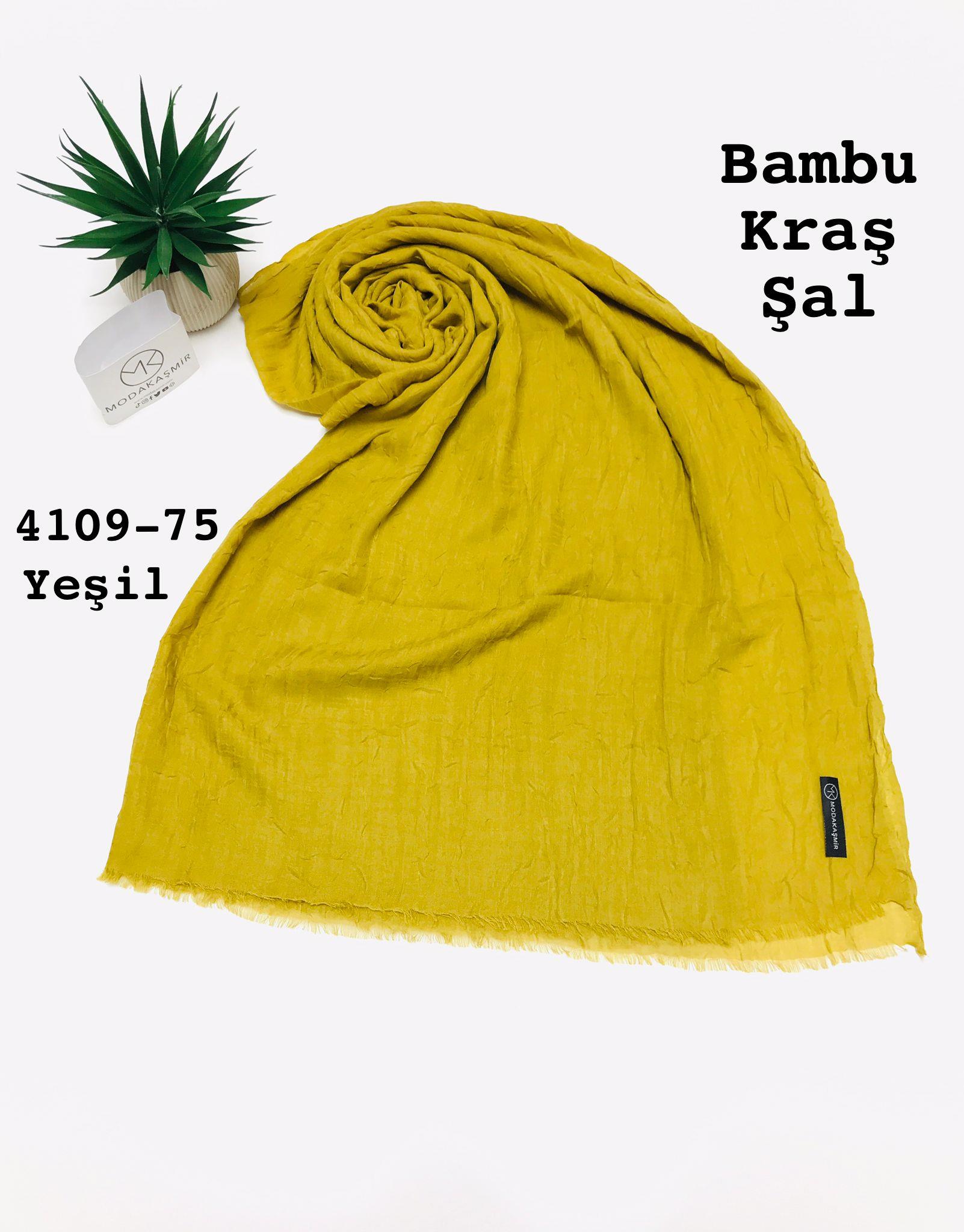 4109 Moda Kaşmir Bambu Kraş Şal