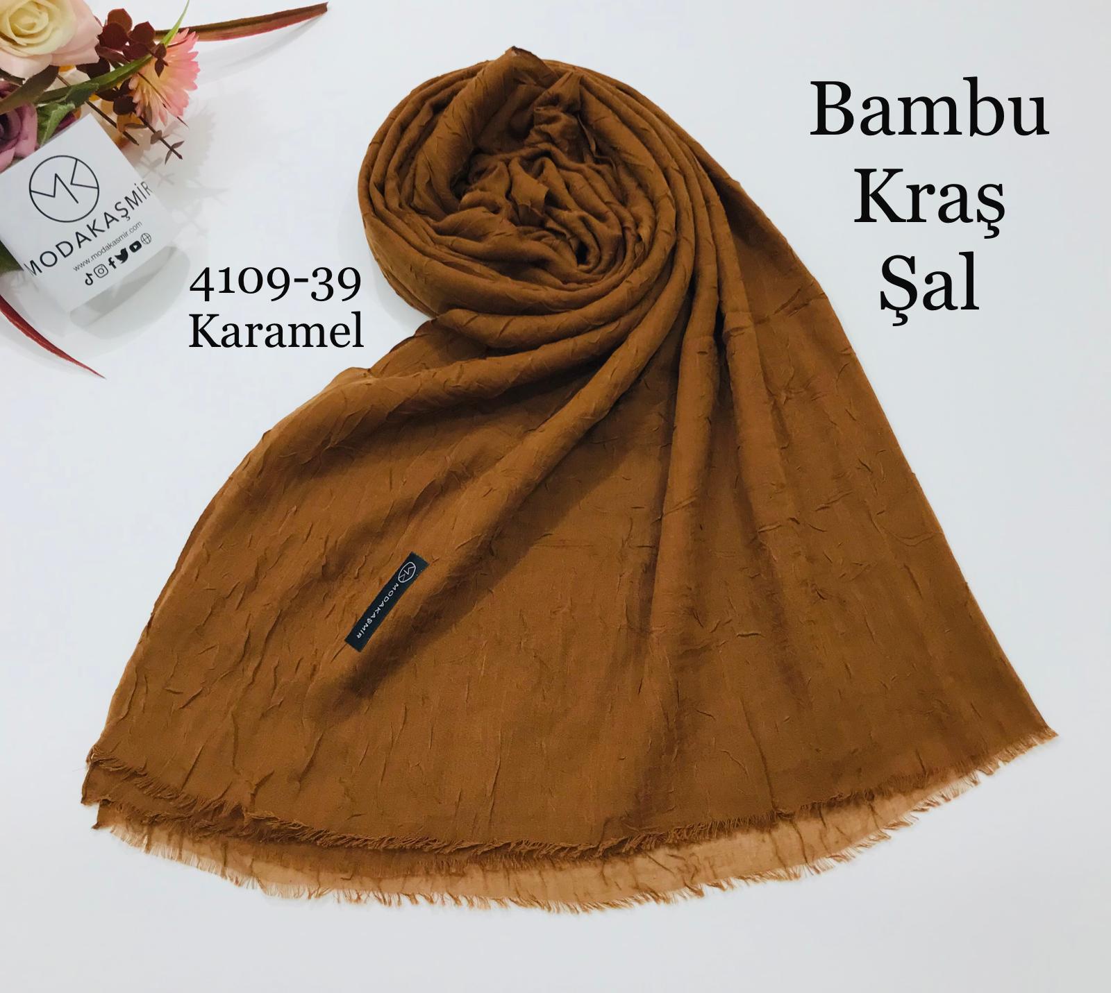 4109 Moda Kaşmir Bambu Kraş Şal