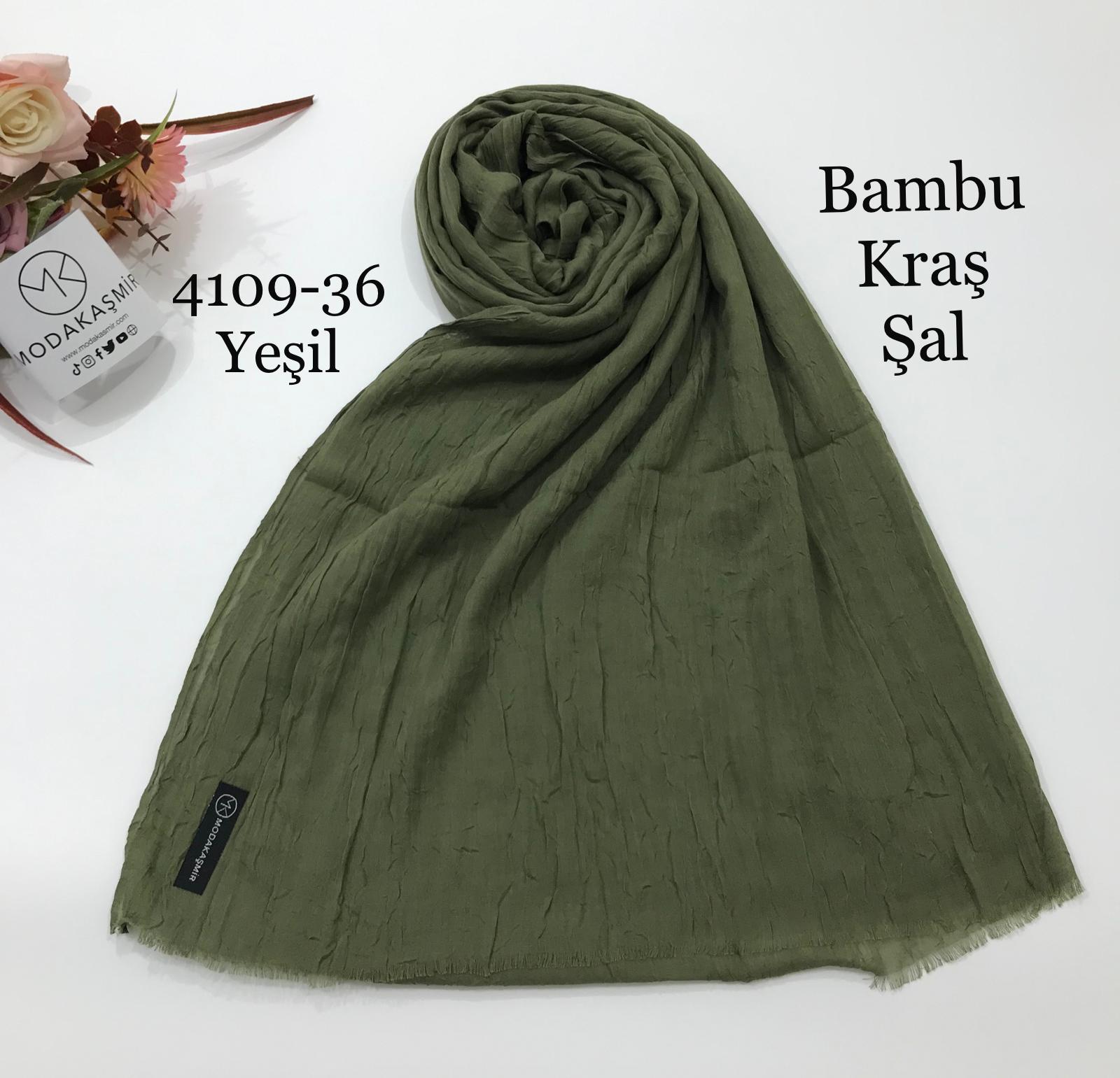 4109 Moda Kaşmir Bambu Kraş Şal