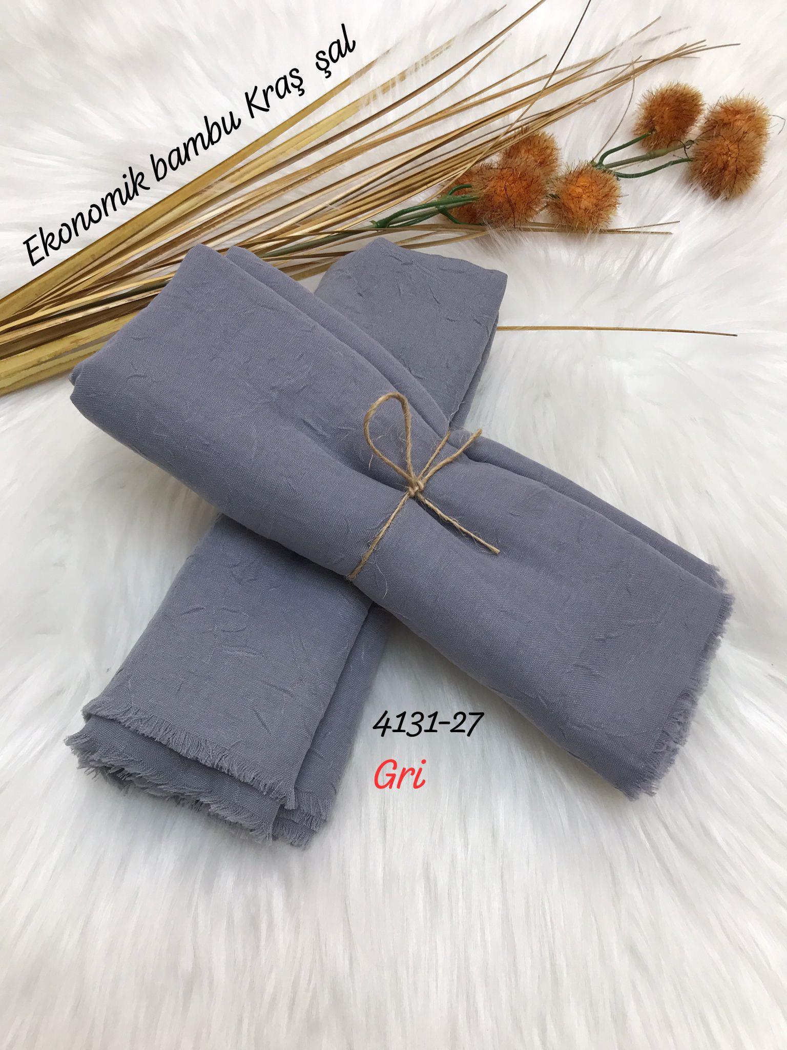 4131 Lüks Bambu Kraş Şal
