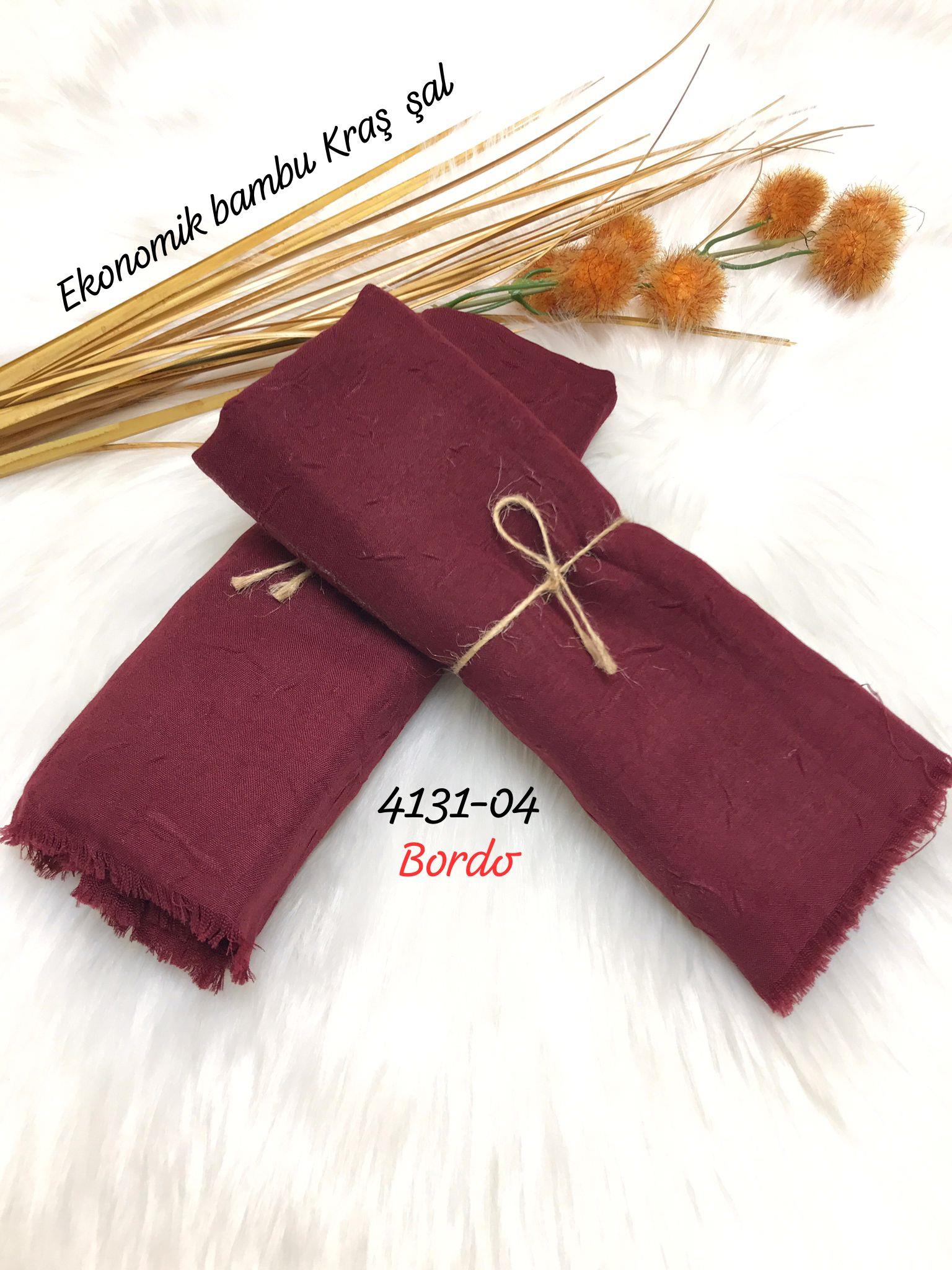 4131 Lüks Bambu Kraş Şal