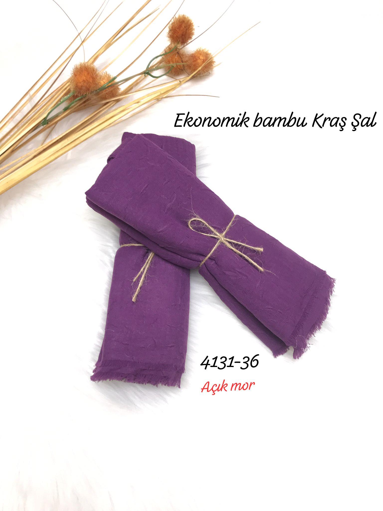 4131 Lüks Bambu Kraş Şal
