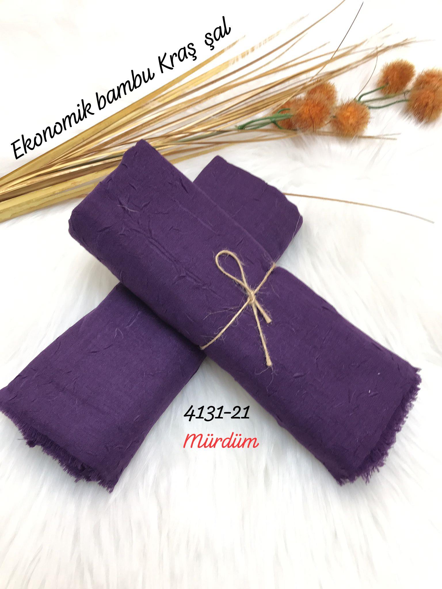 4131 Lüks Bambu Kraş Şal