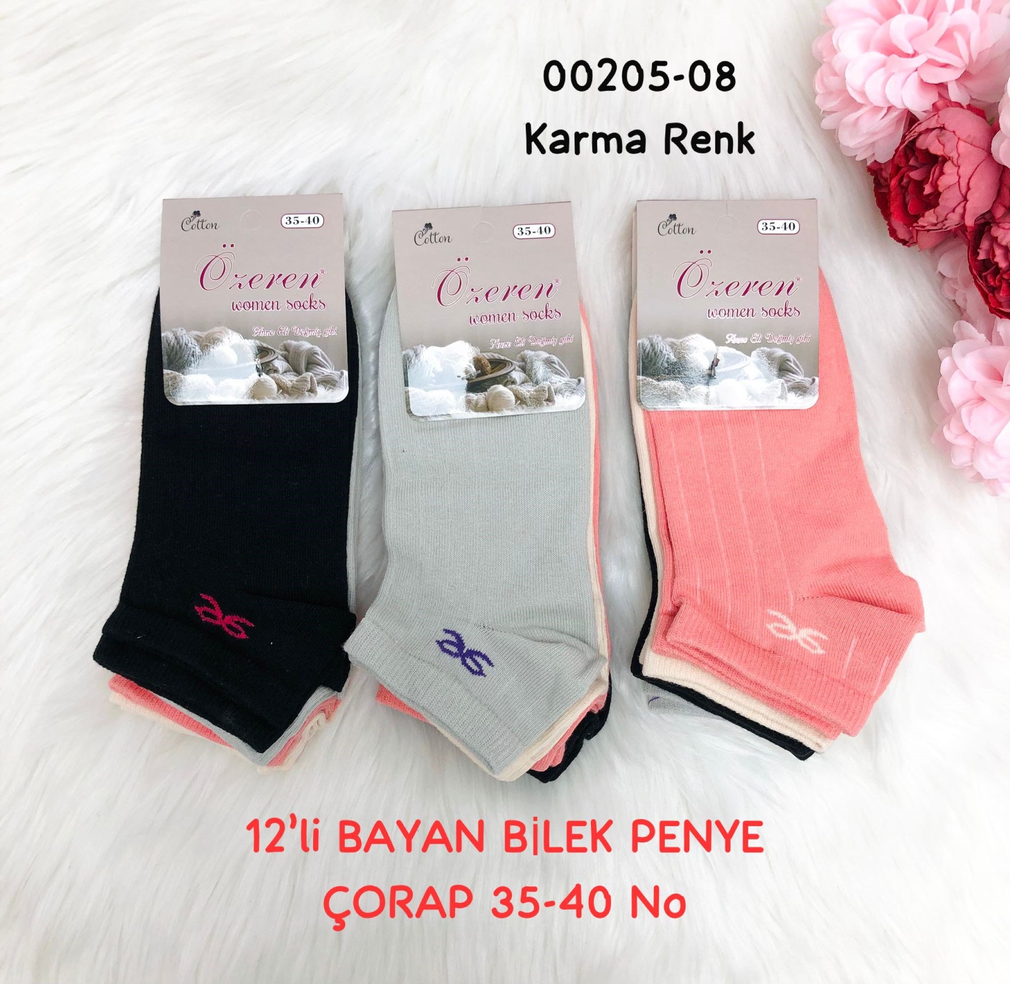 Bayan Bilek Penye Çorap