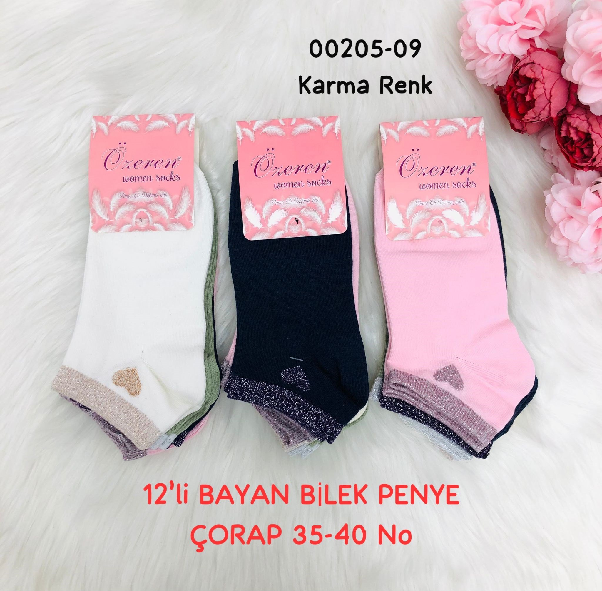 Bayan Bilek Penye Çorap