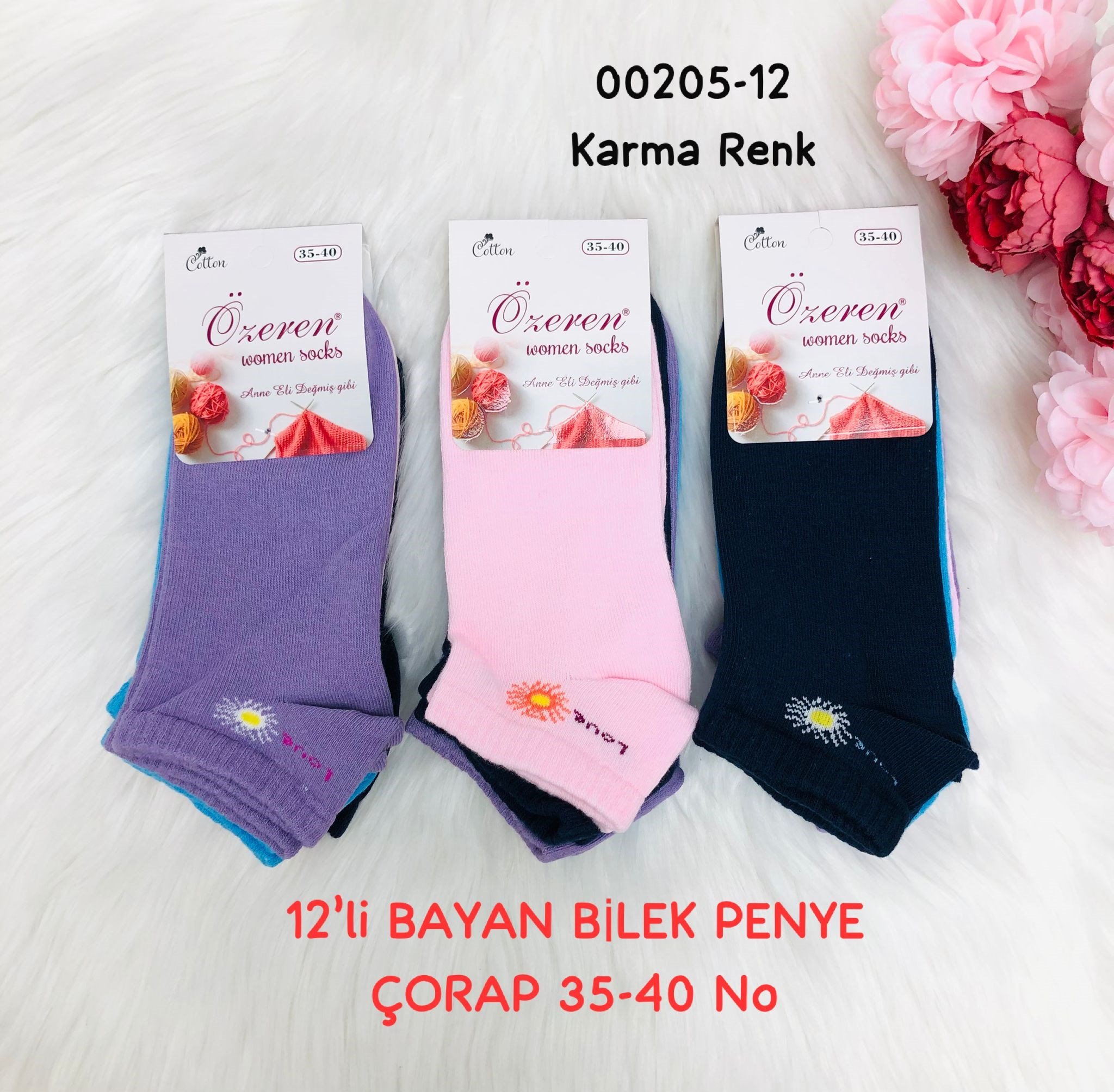 Bayan Bilek Penye Çorap