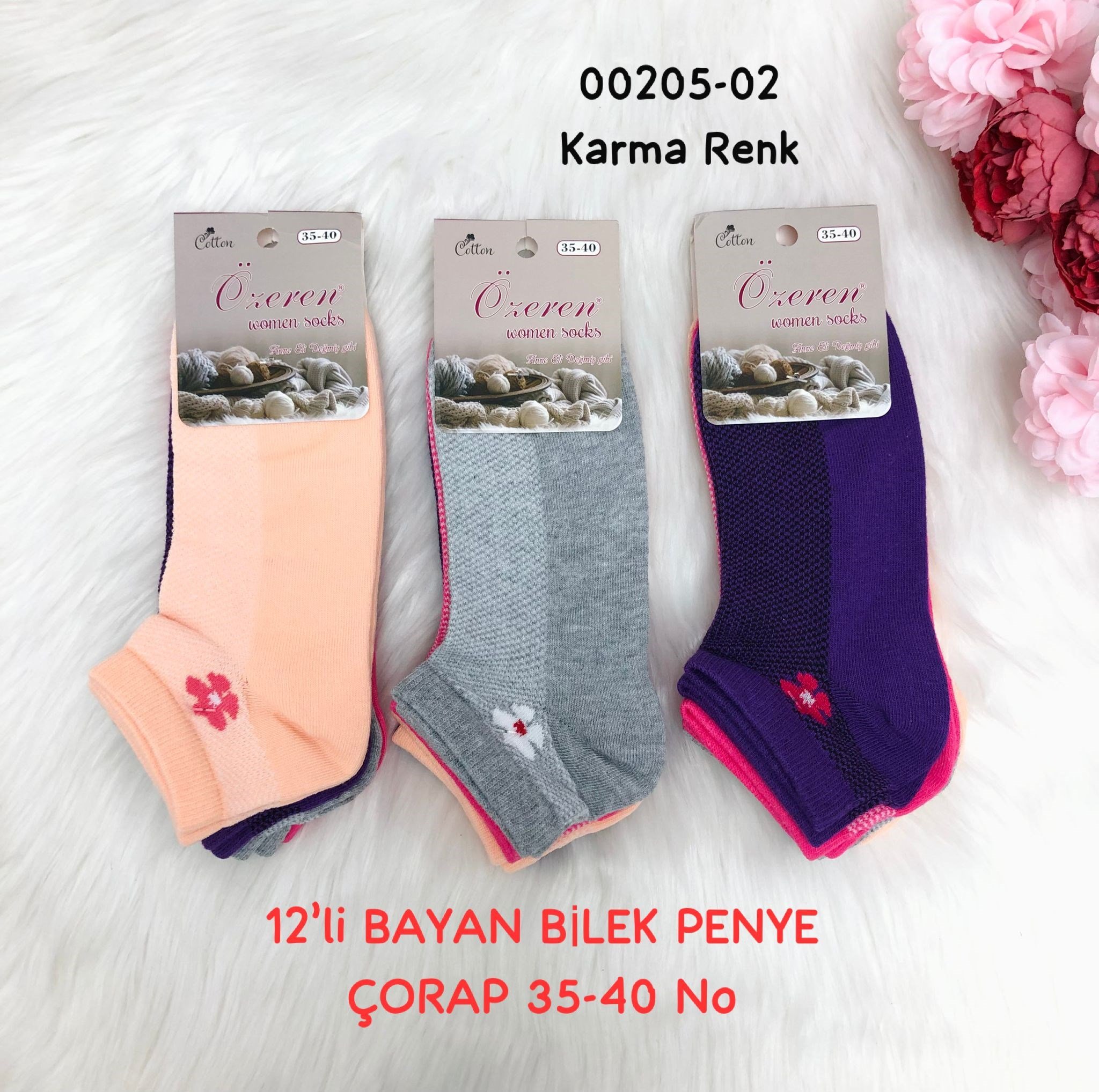 Bayan Bilek Penye Çorap