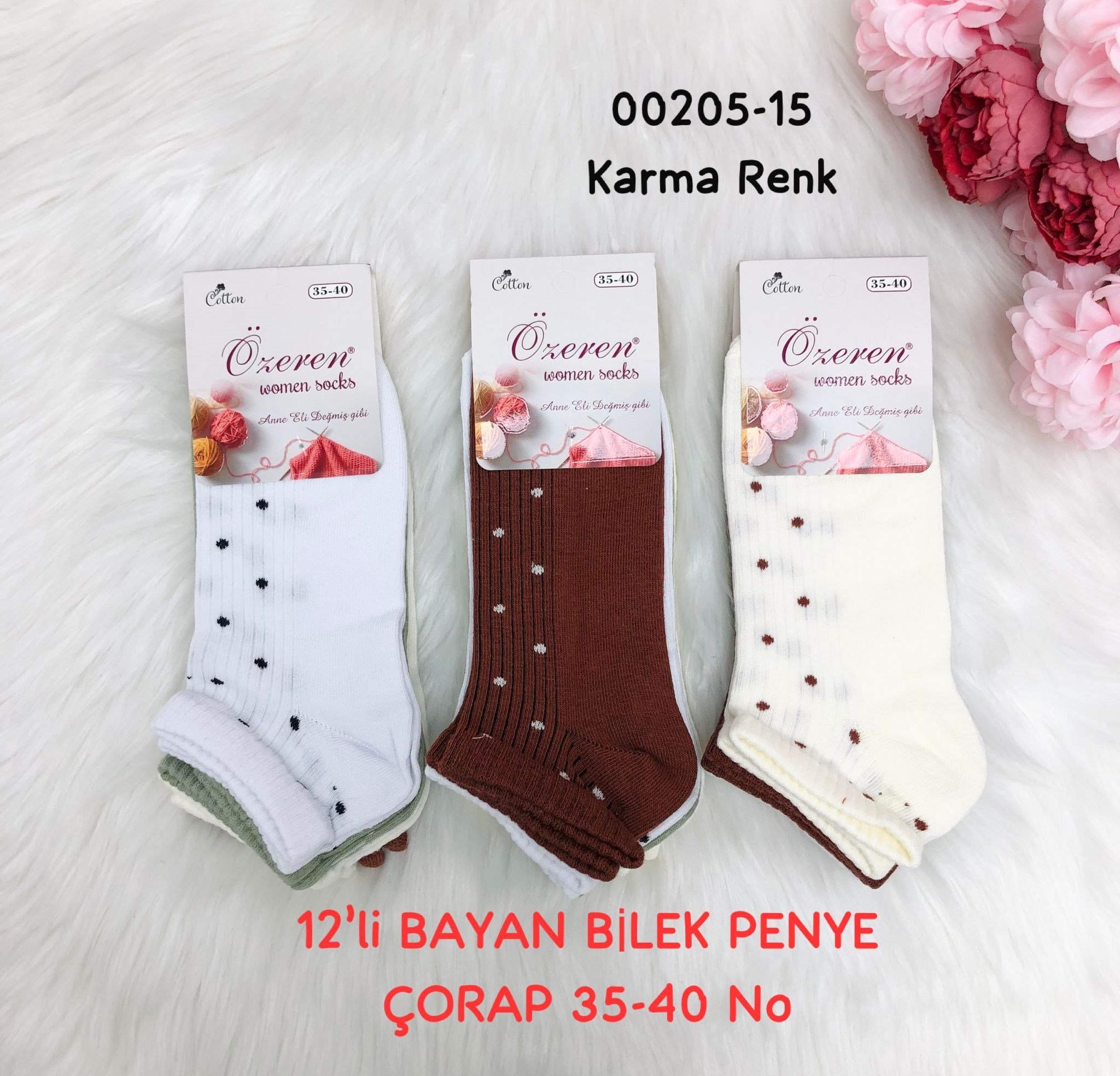 Bayan Bilek Penye Çorap
