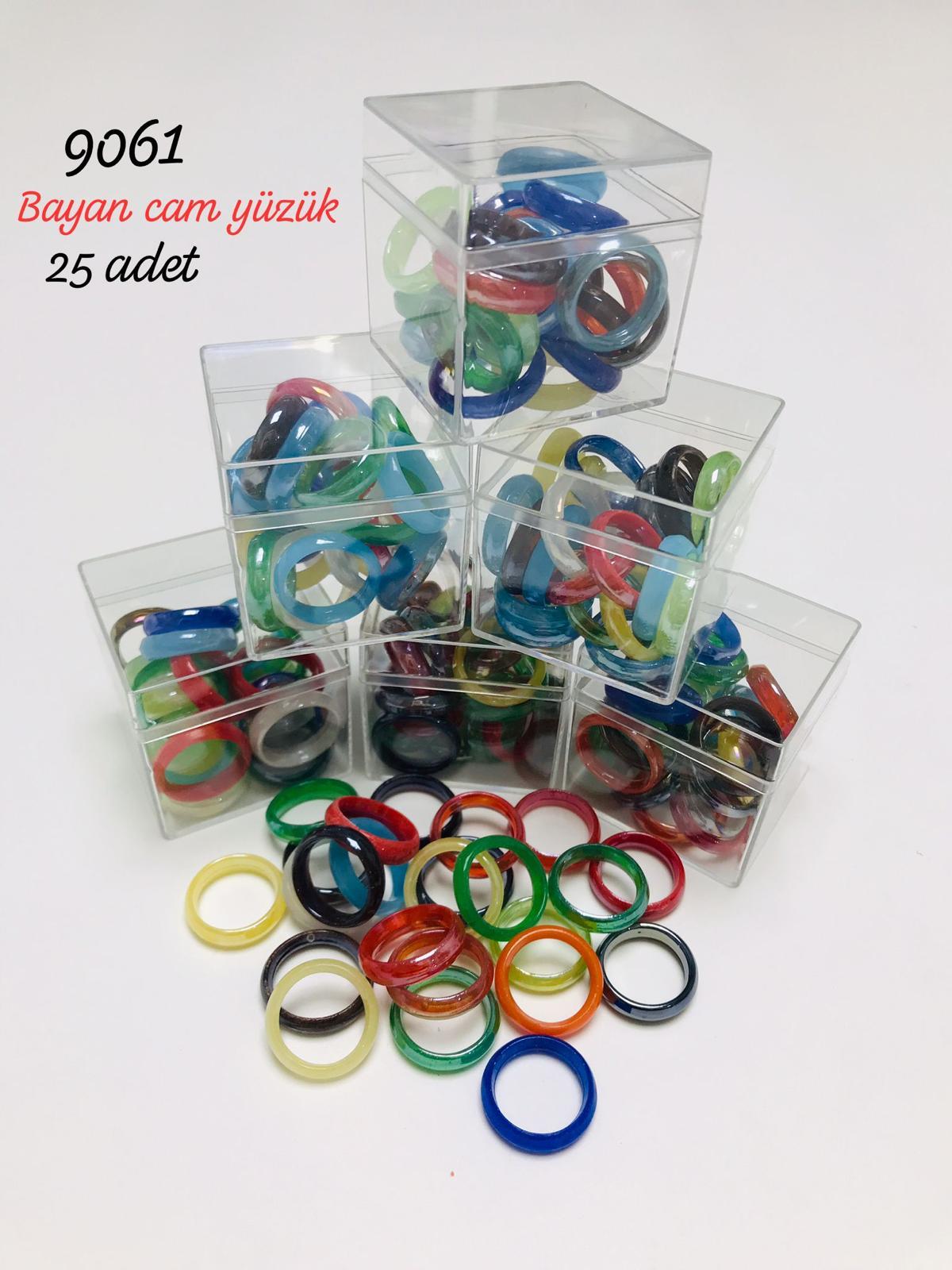 9061 Cam Yüzük Bayan