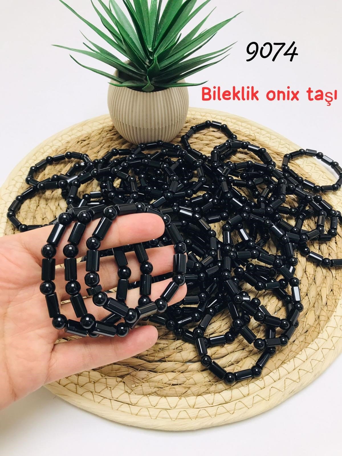 9074 Bileklik Onix Taşı