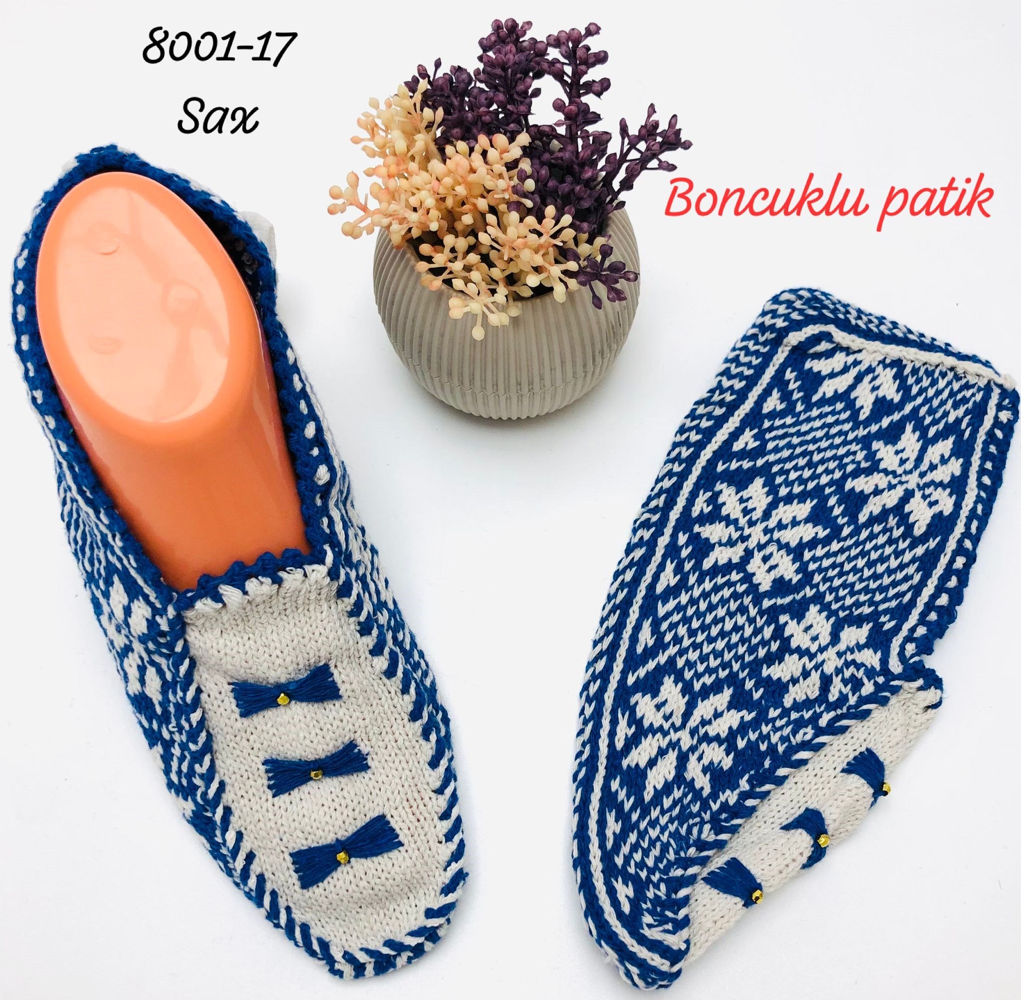 8001 Boncuklu Patik