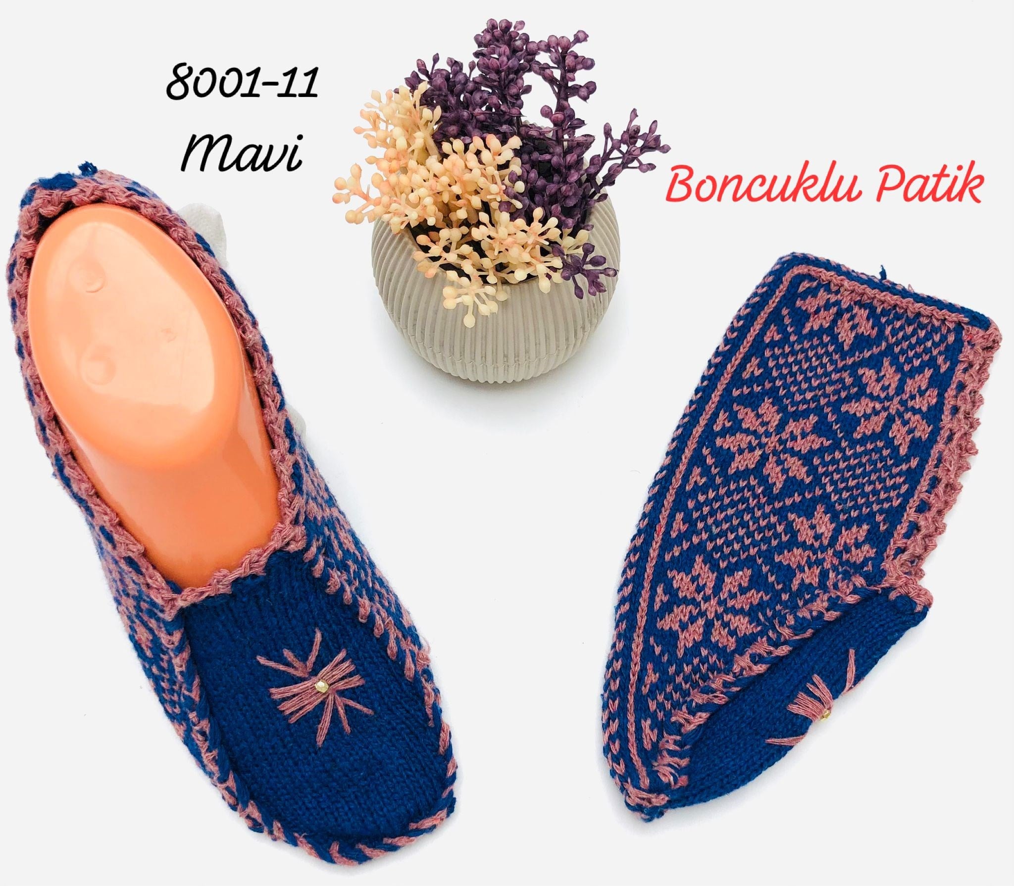8001 Boncuklu Patik