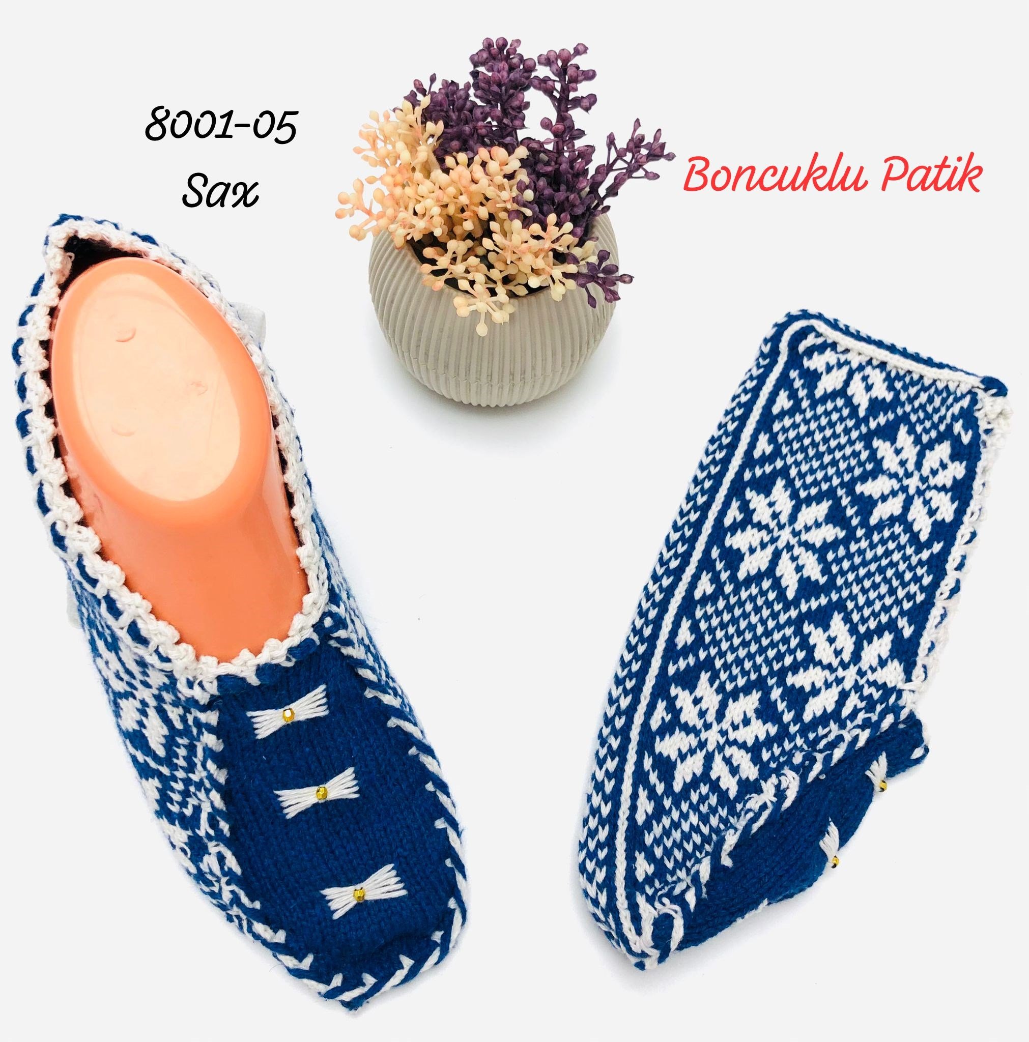 8001 Boncuklu Patik