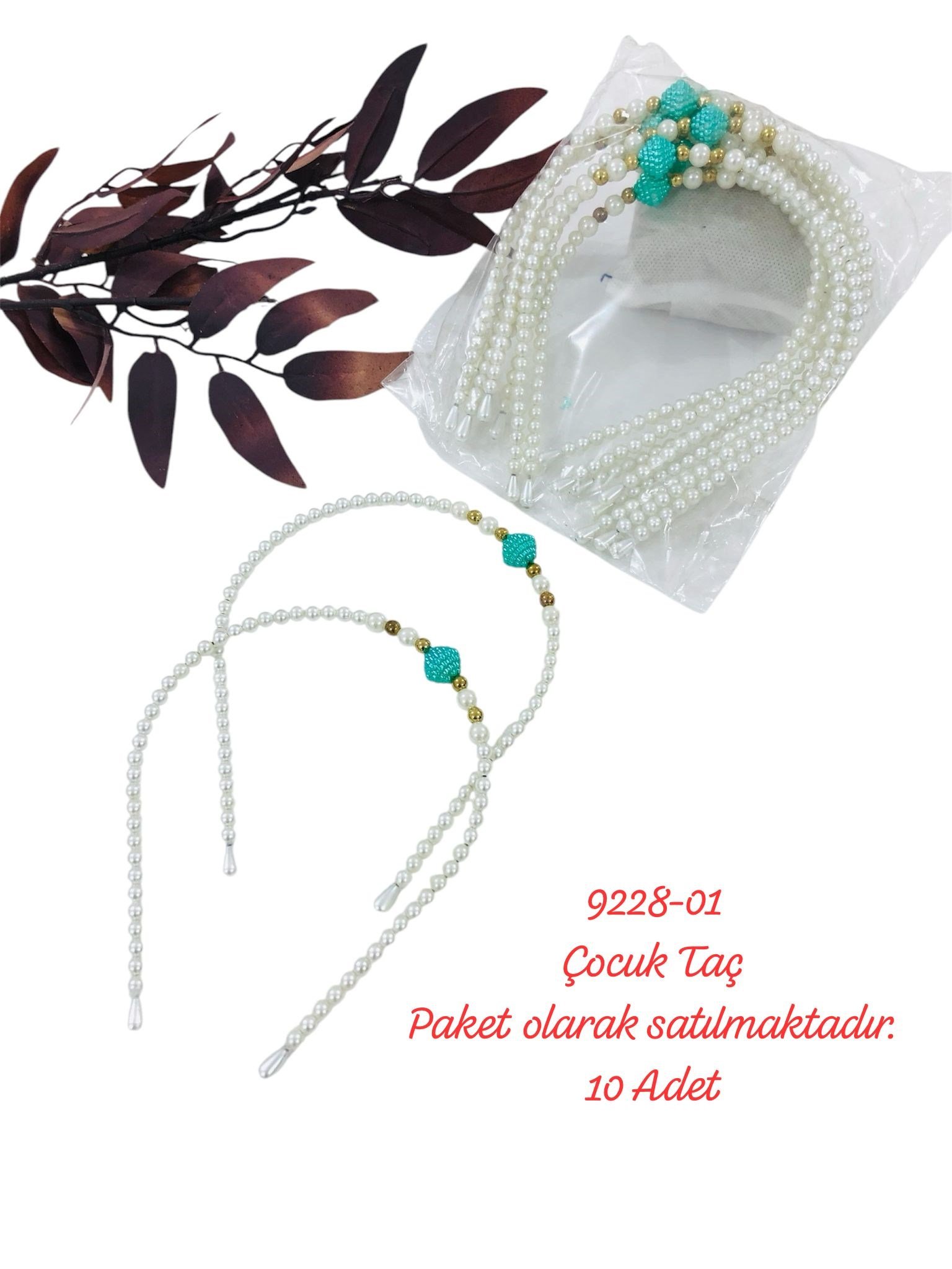 9228 Çocuk Taç (10'lu Paket)