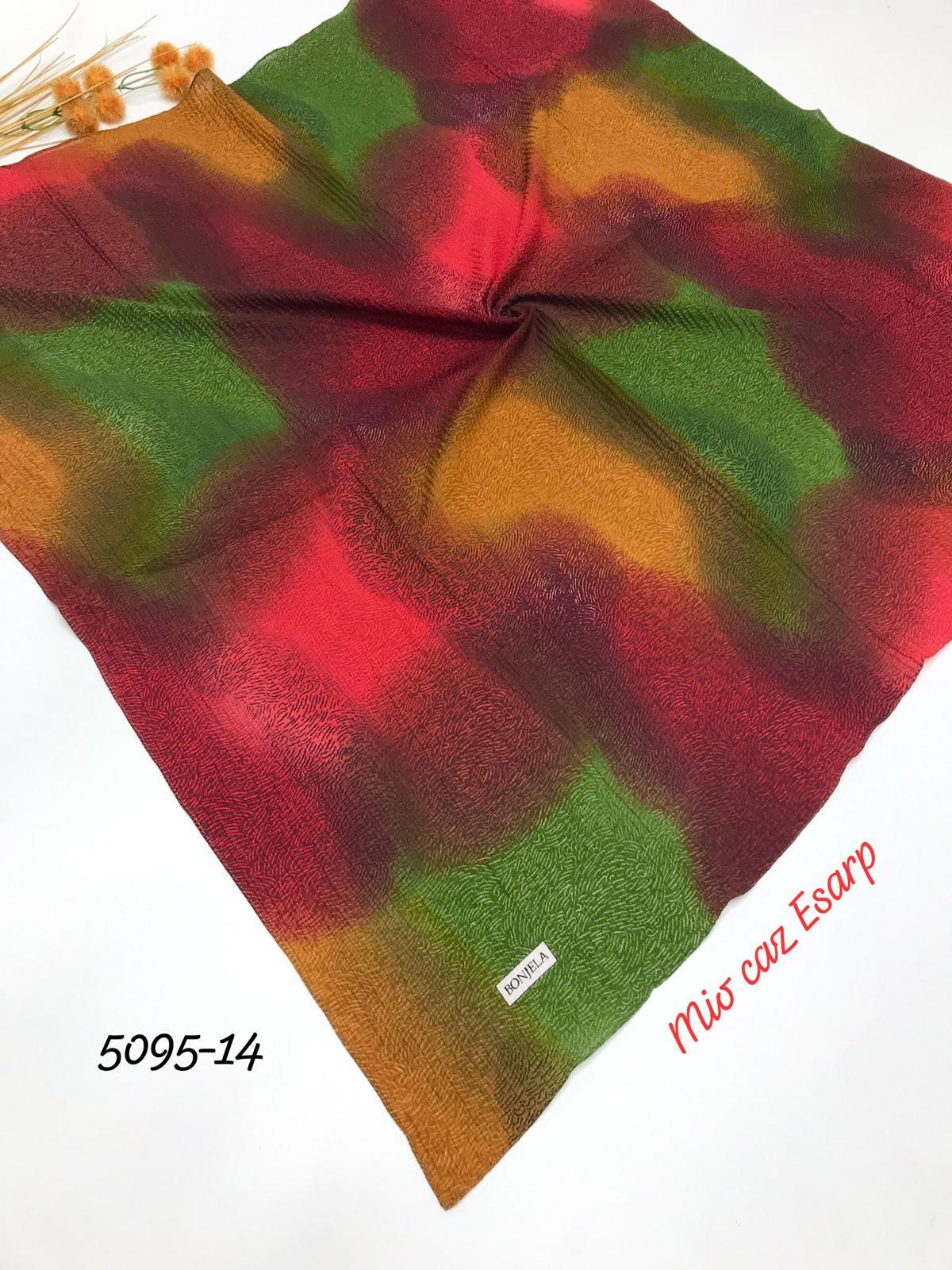 5095 Desenli Mio Caz Eşarp