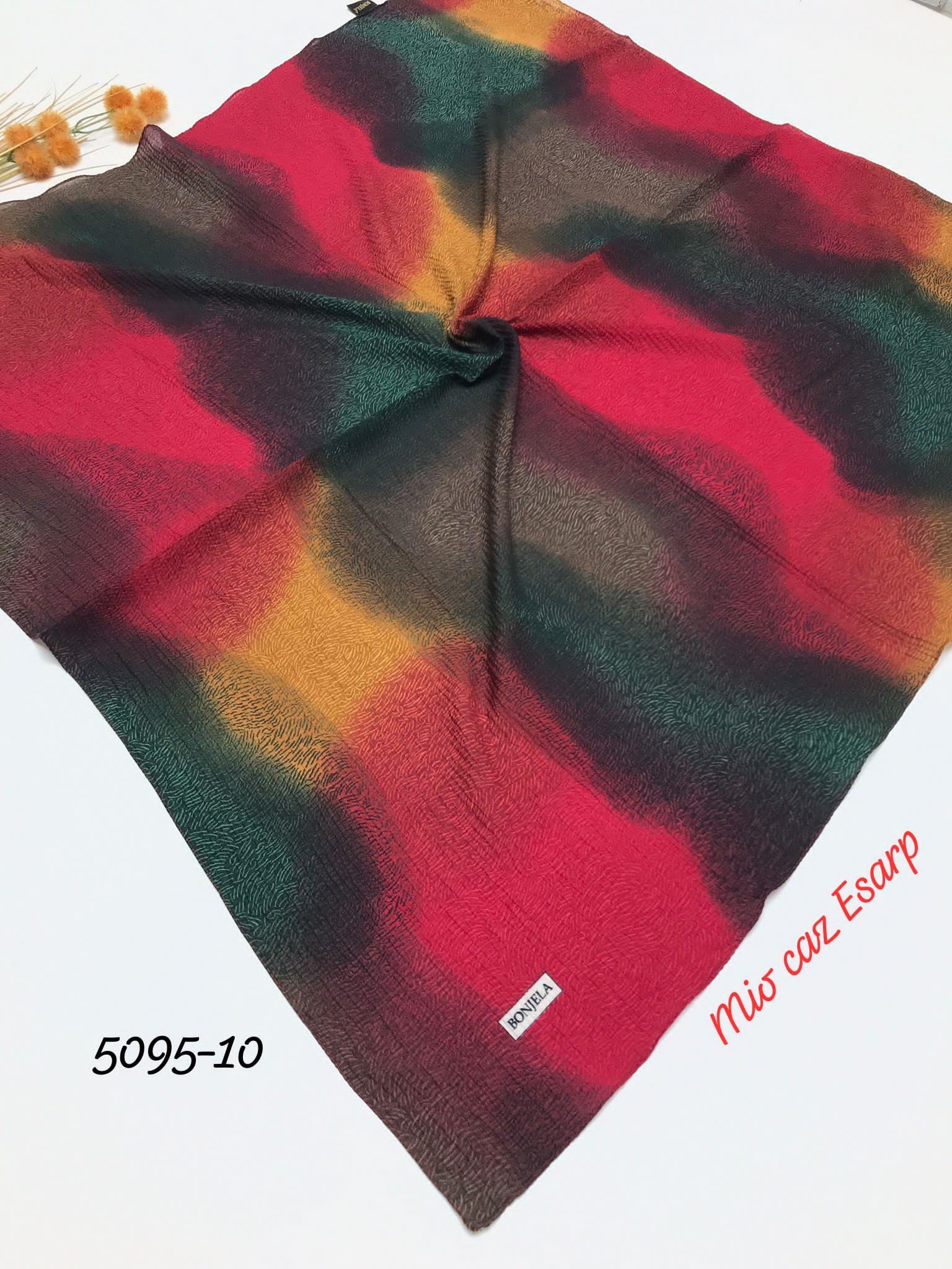 5095 Desenli Mio Caz Eşarp