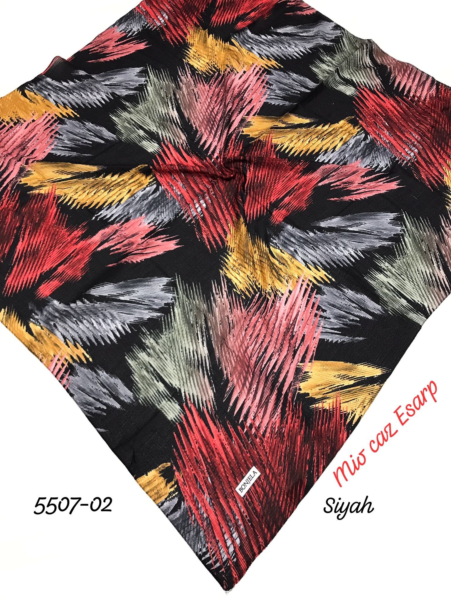 5507 Desenli Mio Caz Eşarp