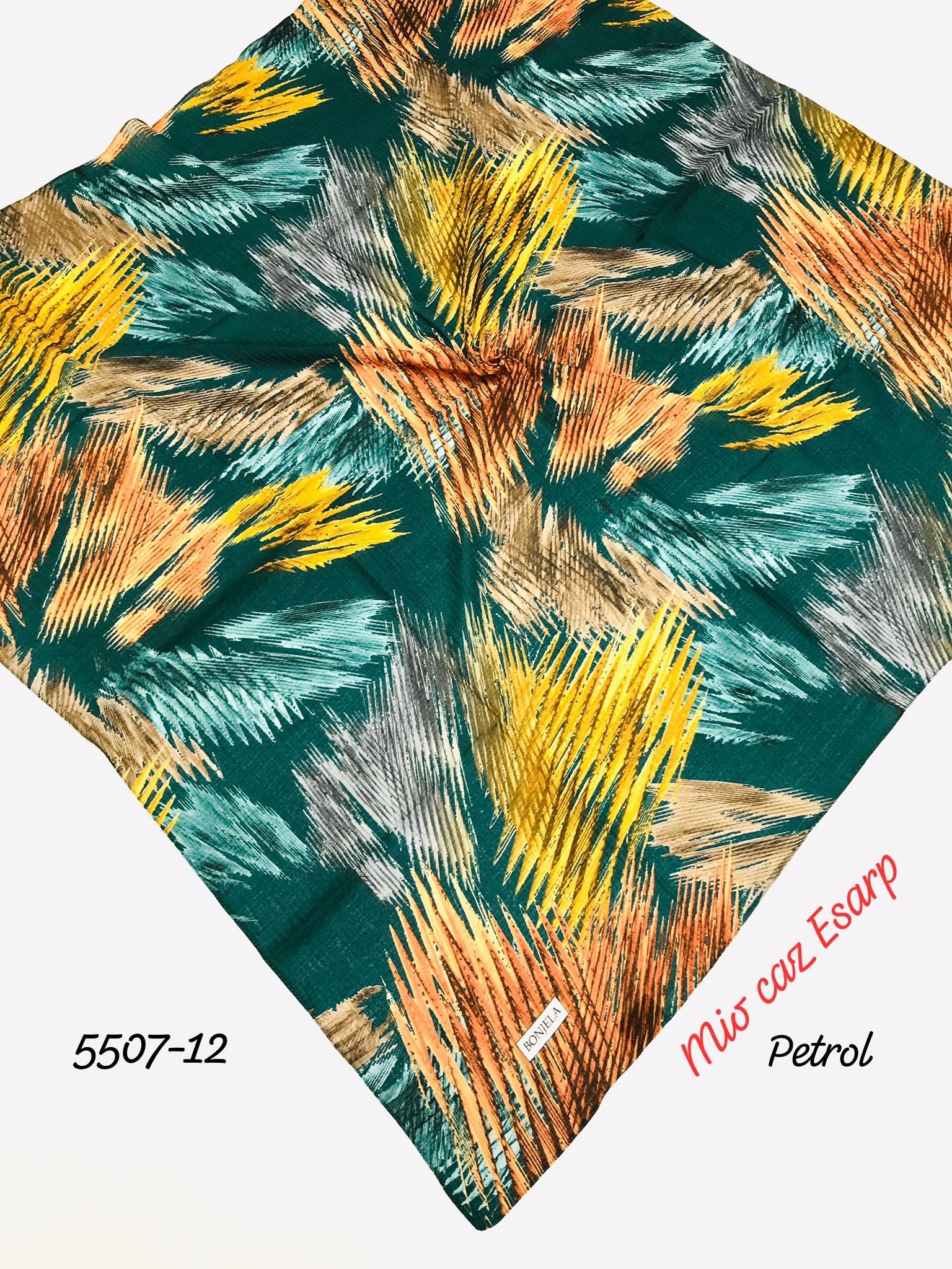 5507 Desenli Mio Caz Eşarp