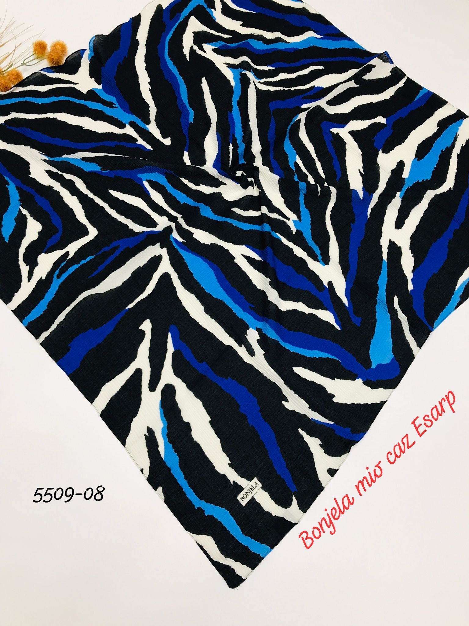 5509 Desenli Mio Caz Eşarp