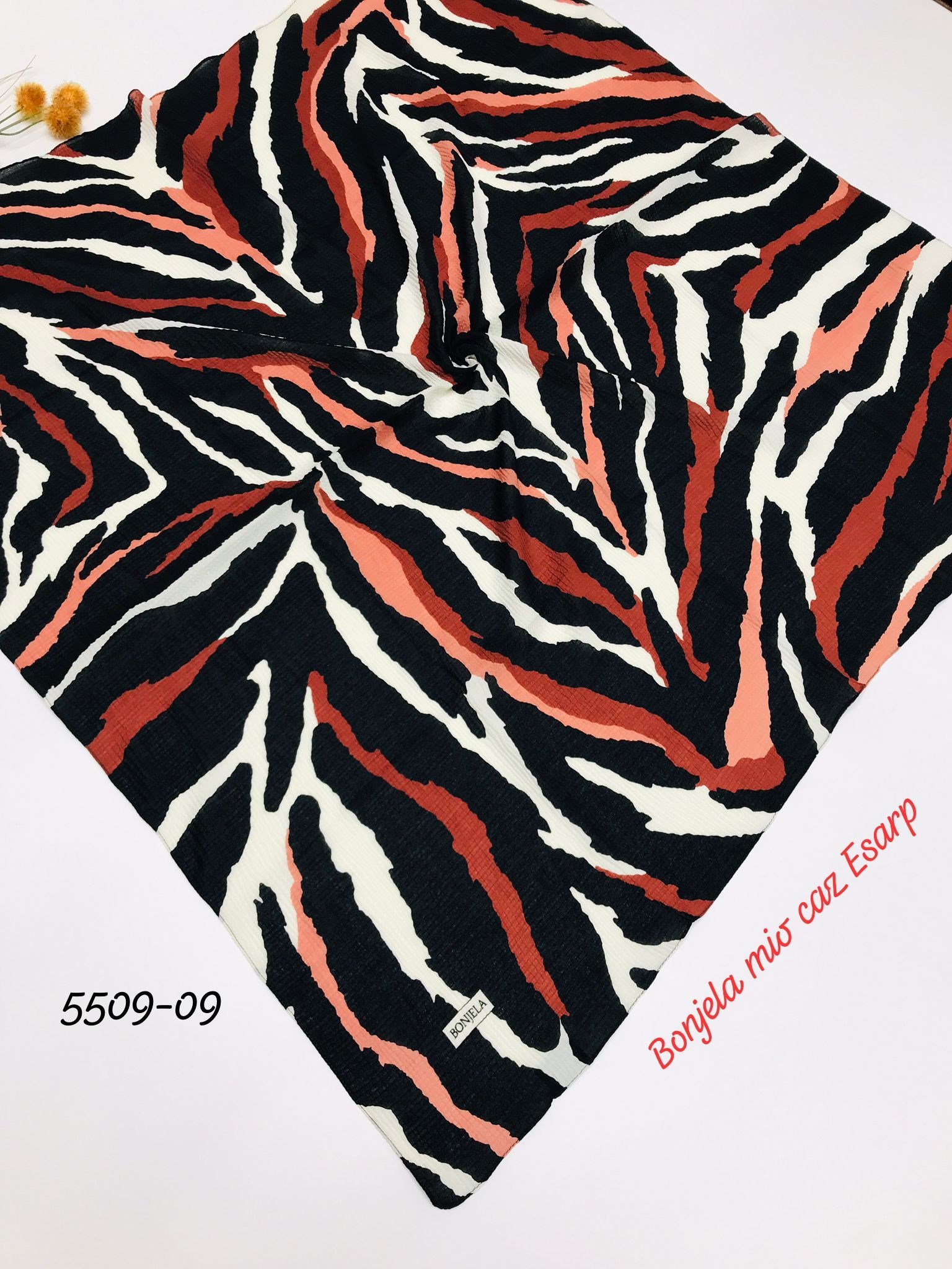 5509 Desenli Mio Caz Eşarp