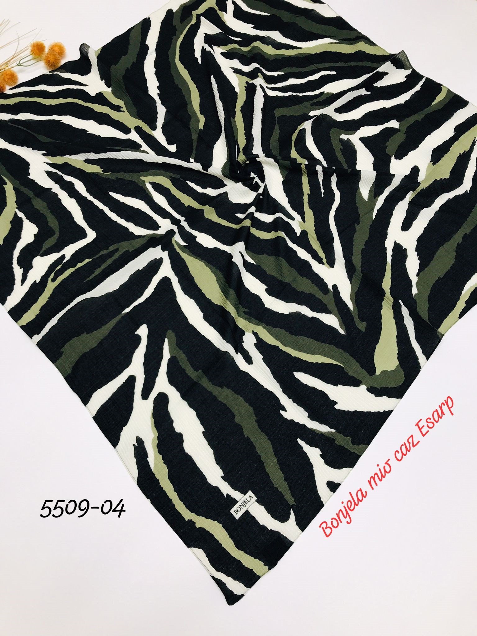 5509 Desenli Mio Caz Eşarp