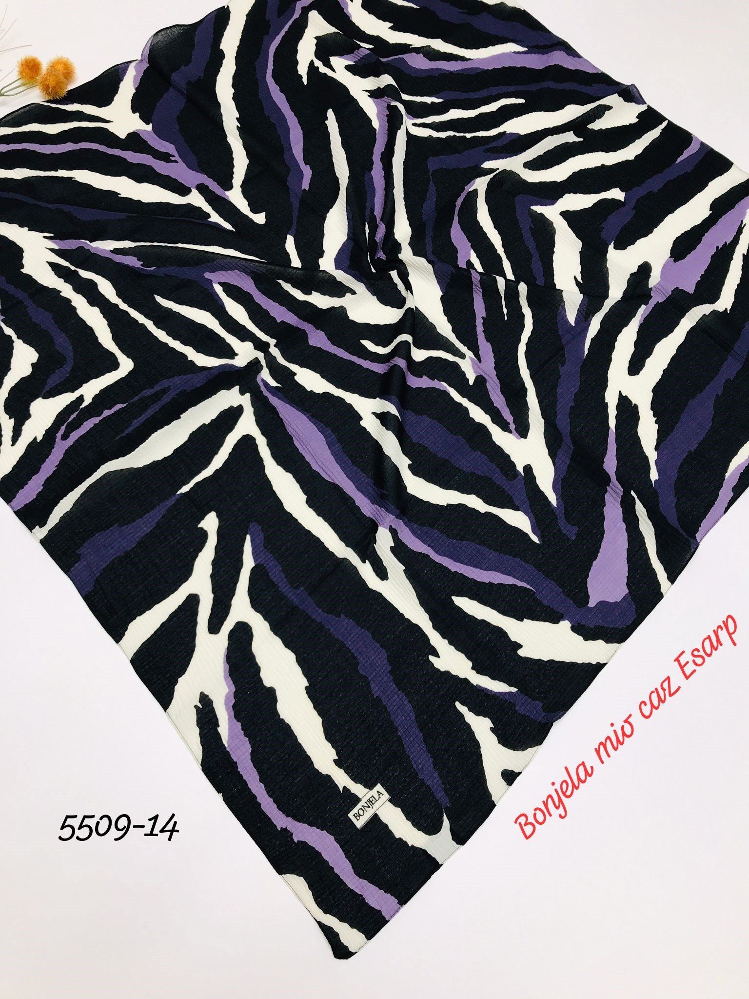 5509 Desenli Mio Caz Eşarp