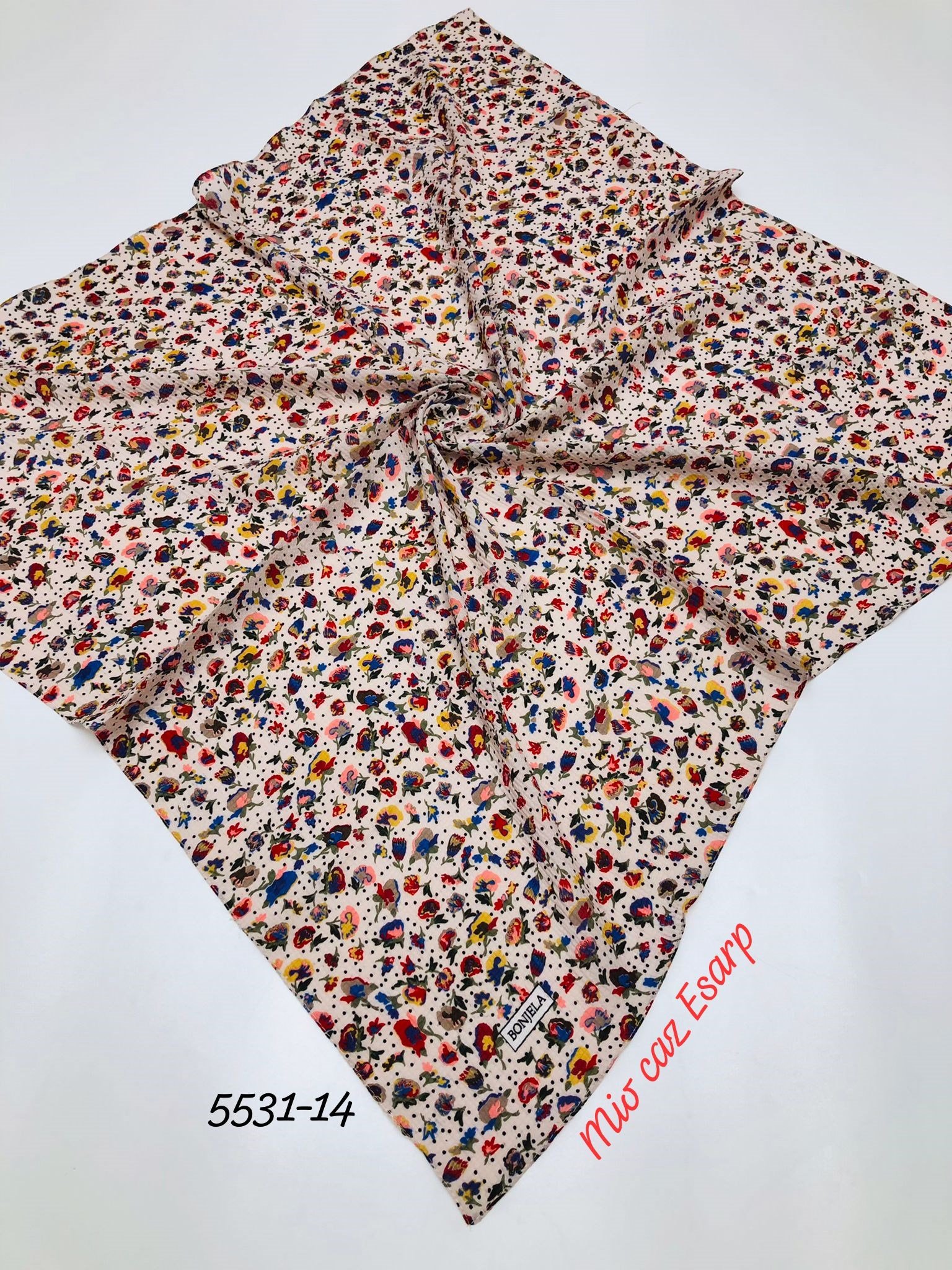 5531 Desenli Mio Caz Eşarp