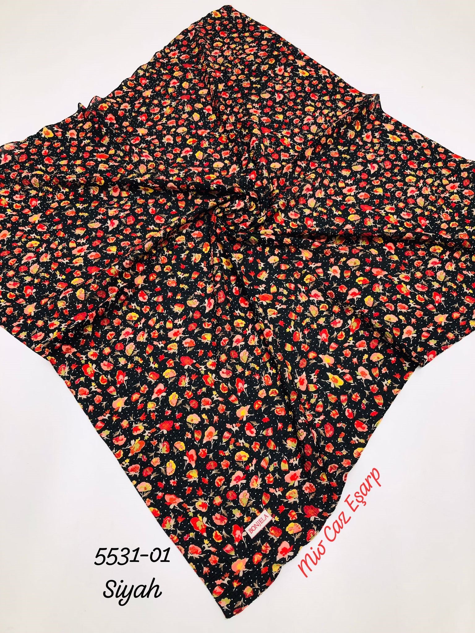 5531 Desenli Mio Caz Eşarp