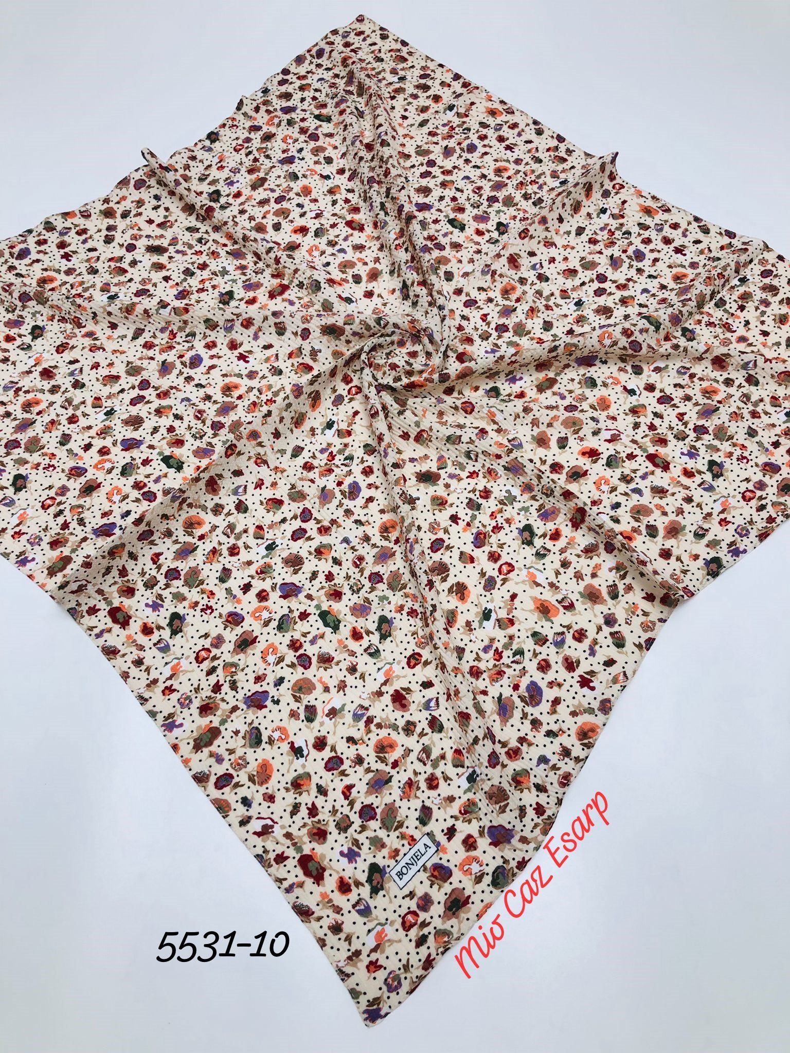 5531 Desenli Mio Caz Eşarp