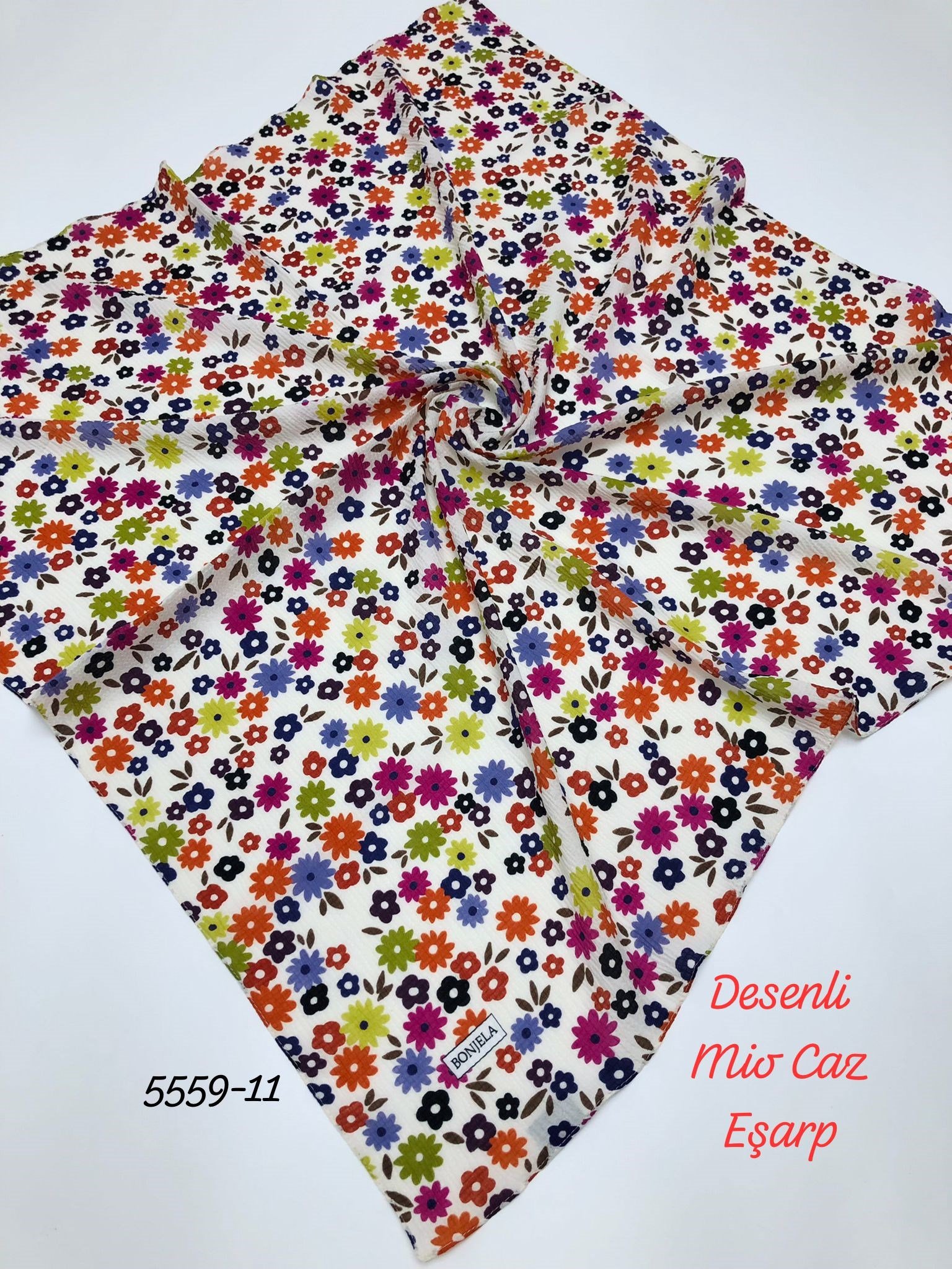 5559 Desenli Mio Caz Eşarp