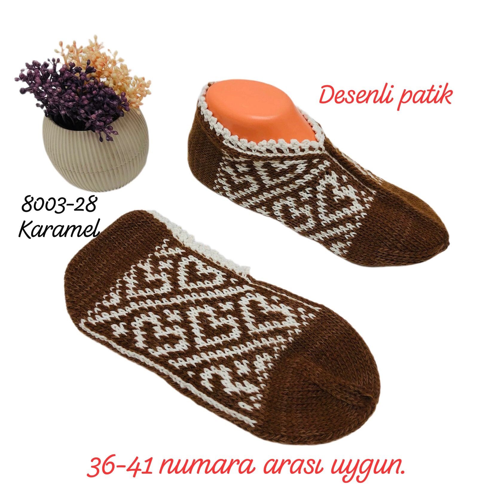 8003 Desenli Patik