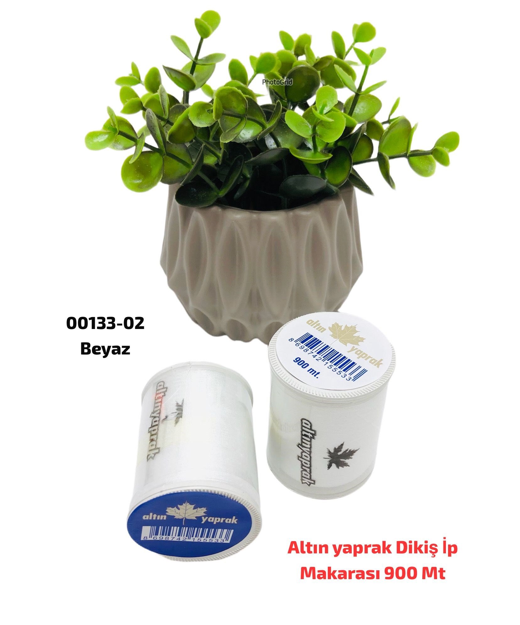 00133 Altın Yaprak Dikiş İpi 900 mt