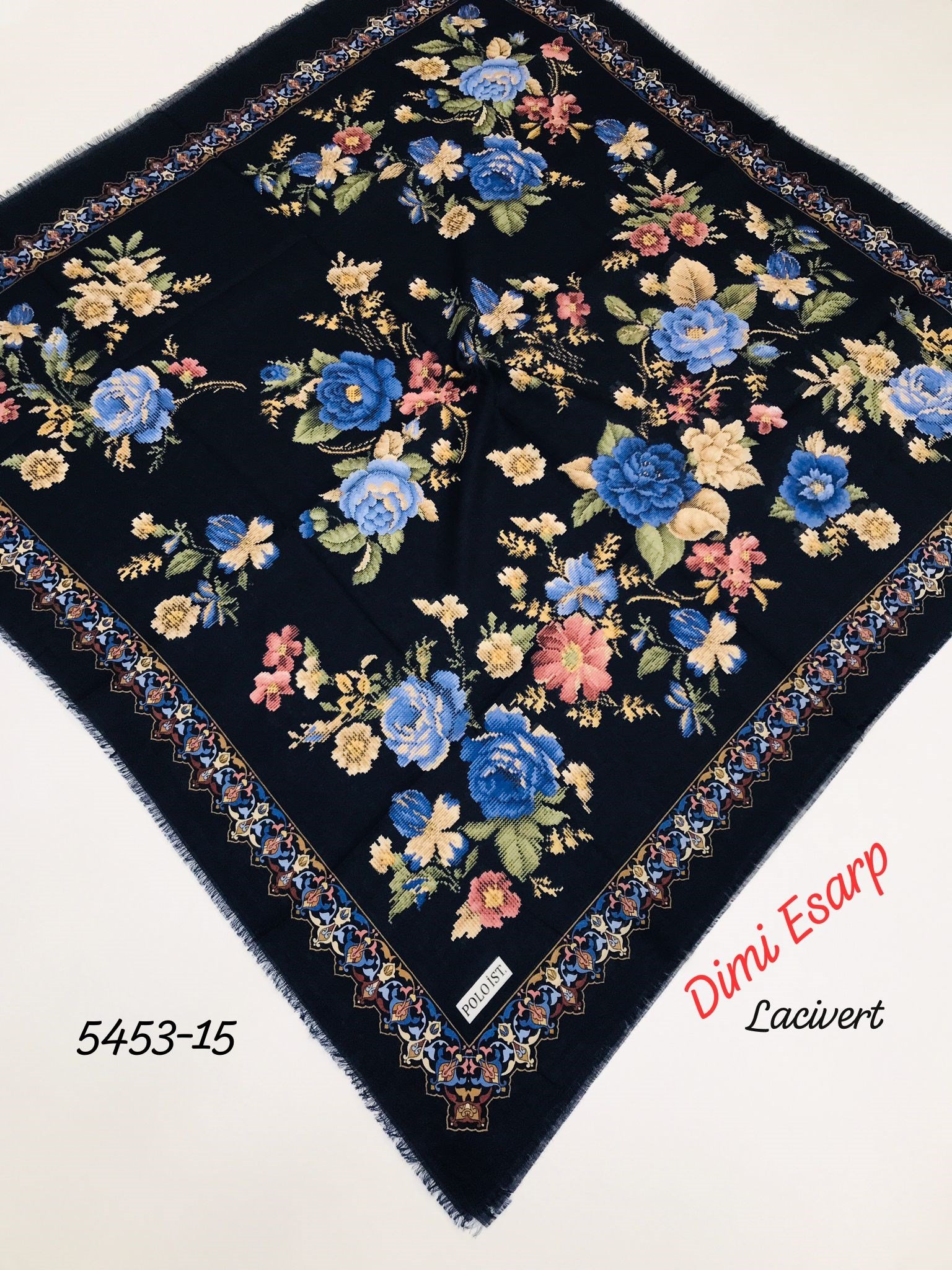 5453 Dimi Flamlı Eşarp