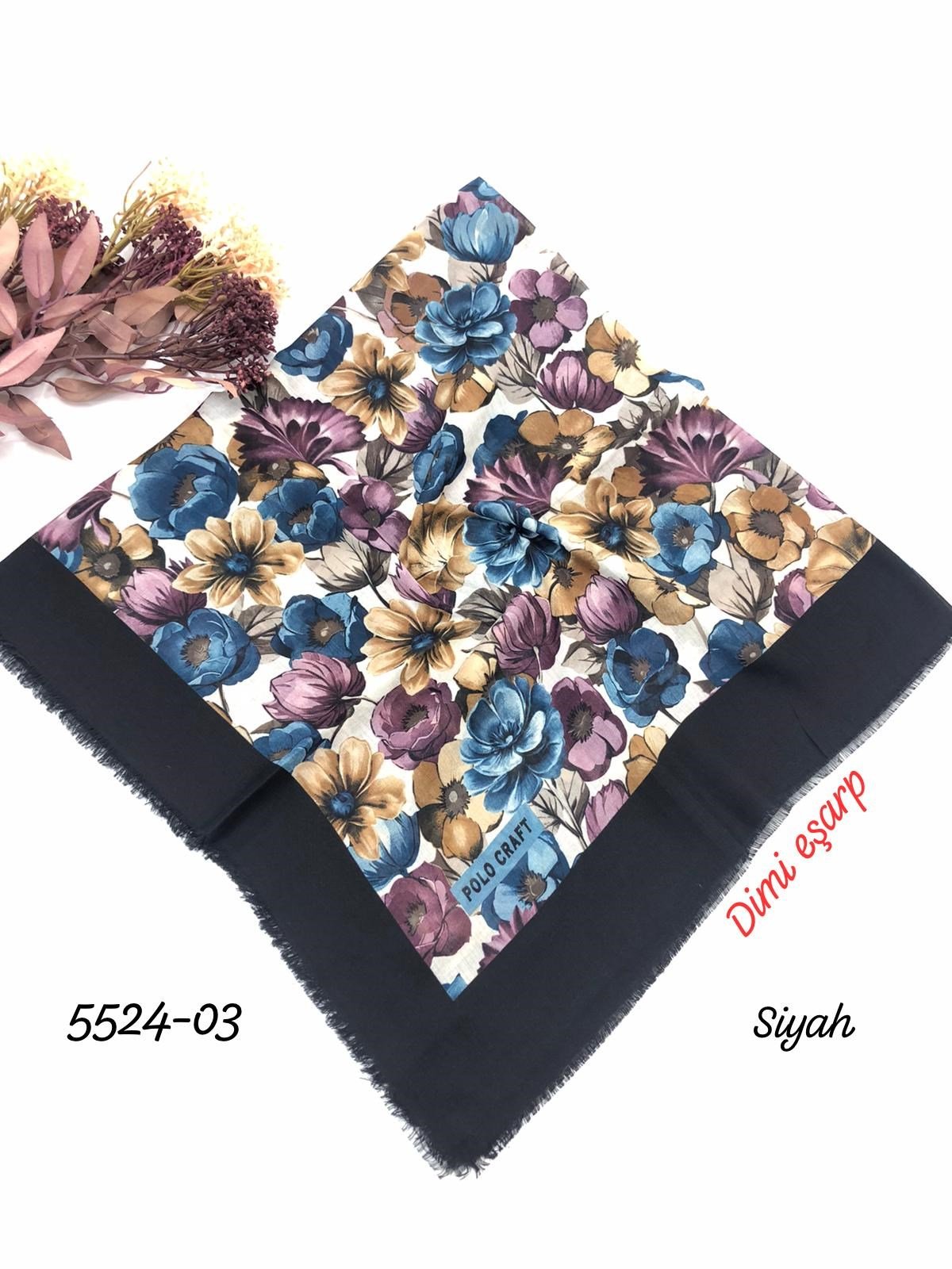 5524 Dimi Pamuk Eşarp