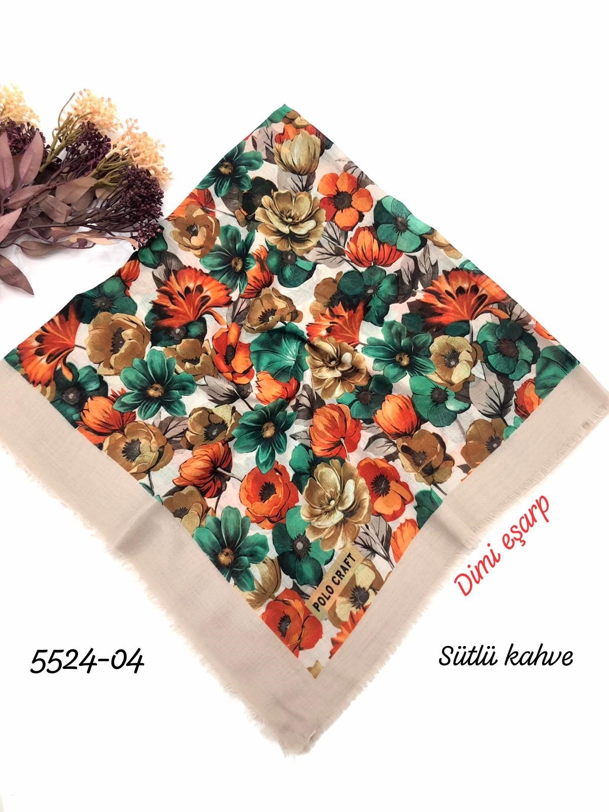 5524 Dimi Pamuk Eşarp