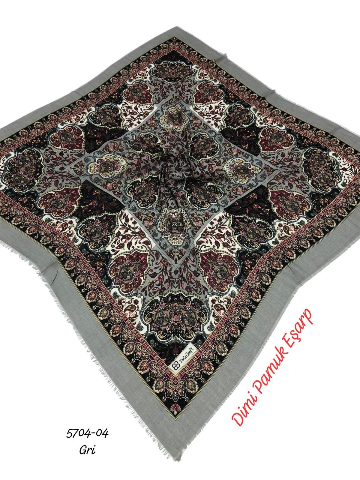 5704 Dimi Pamuk Eşarp