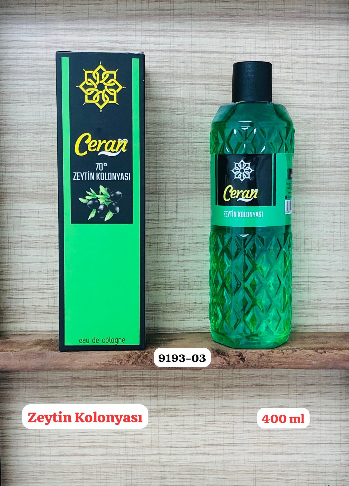 9193 Kolonya 400 ml