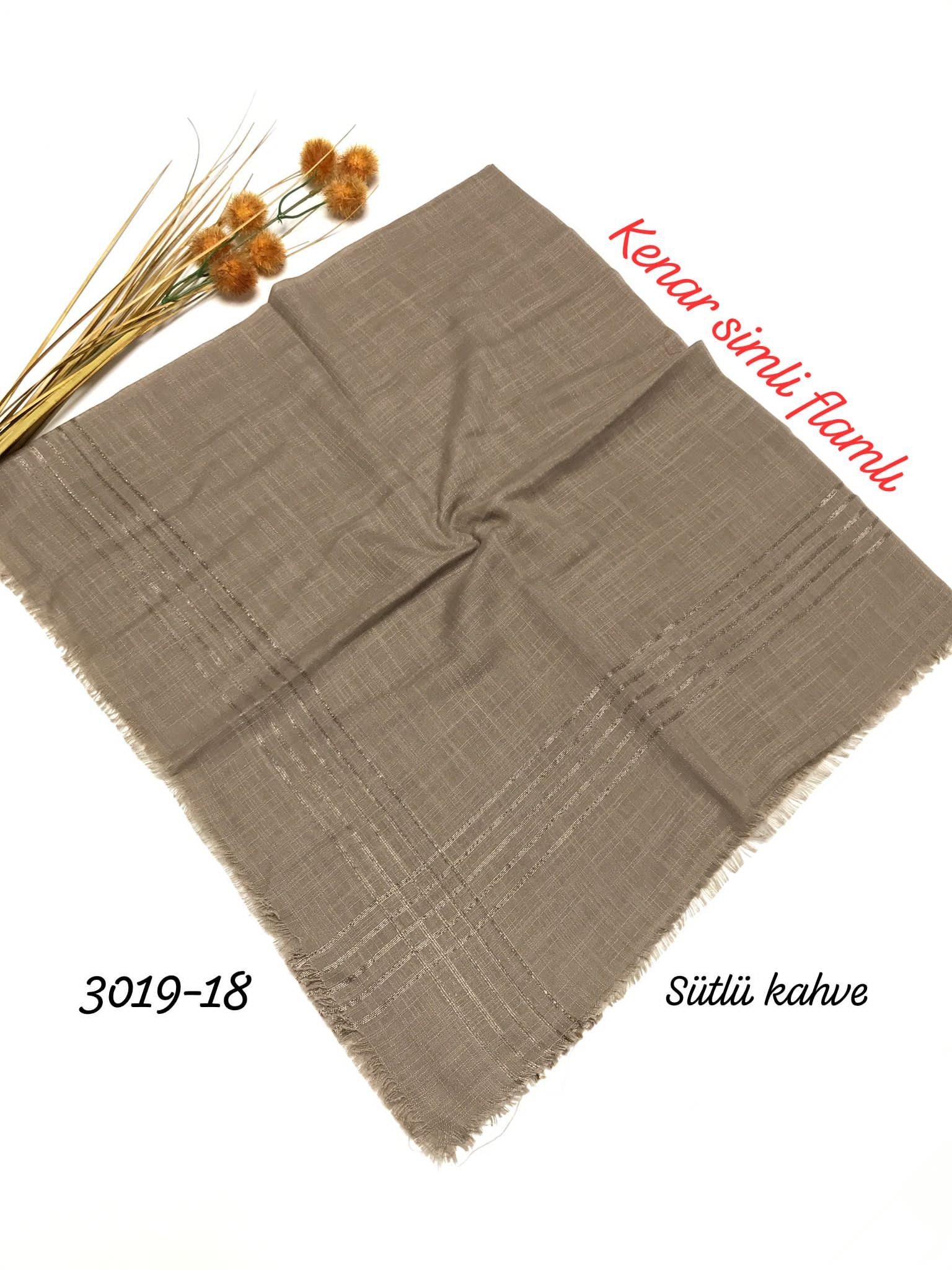 3019 Kenar Simli Flamlı